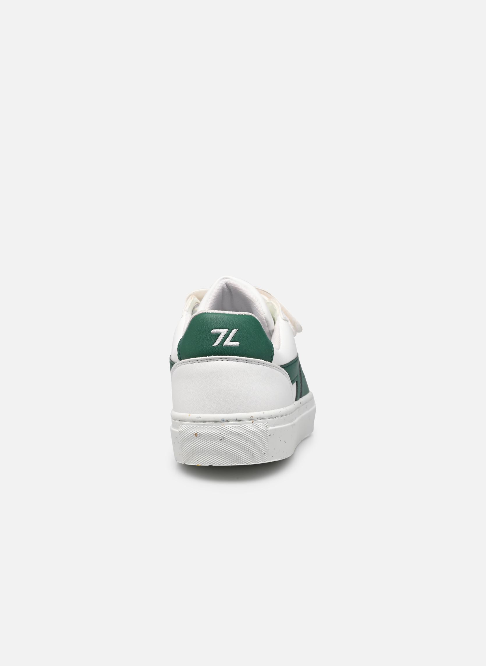 Baskets Velcro blanc Zèta Baskets Velcro blanc VERT