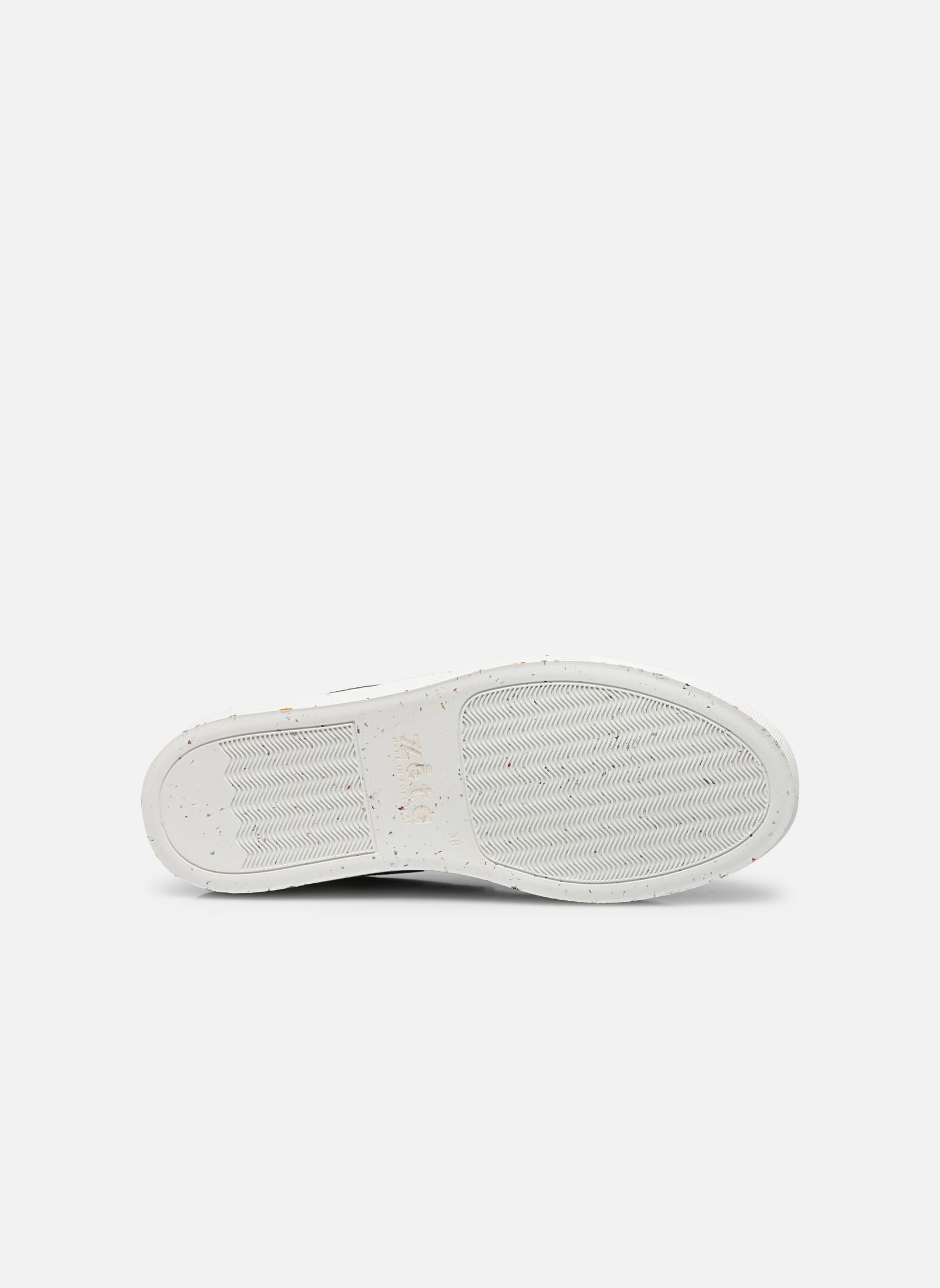 Baskets Velcro blanc Zèta Baskets Velcro blanc VERT