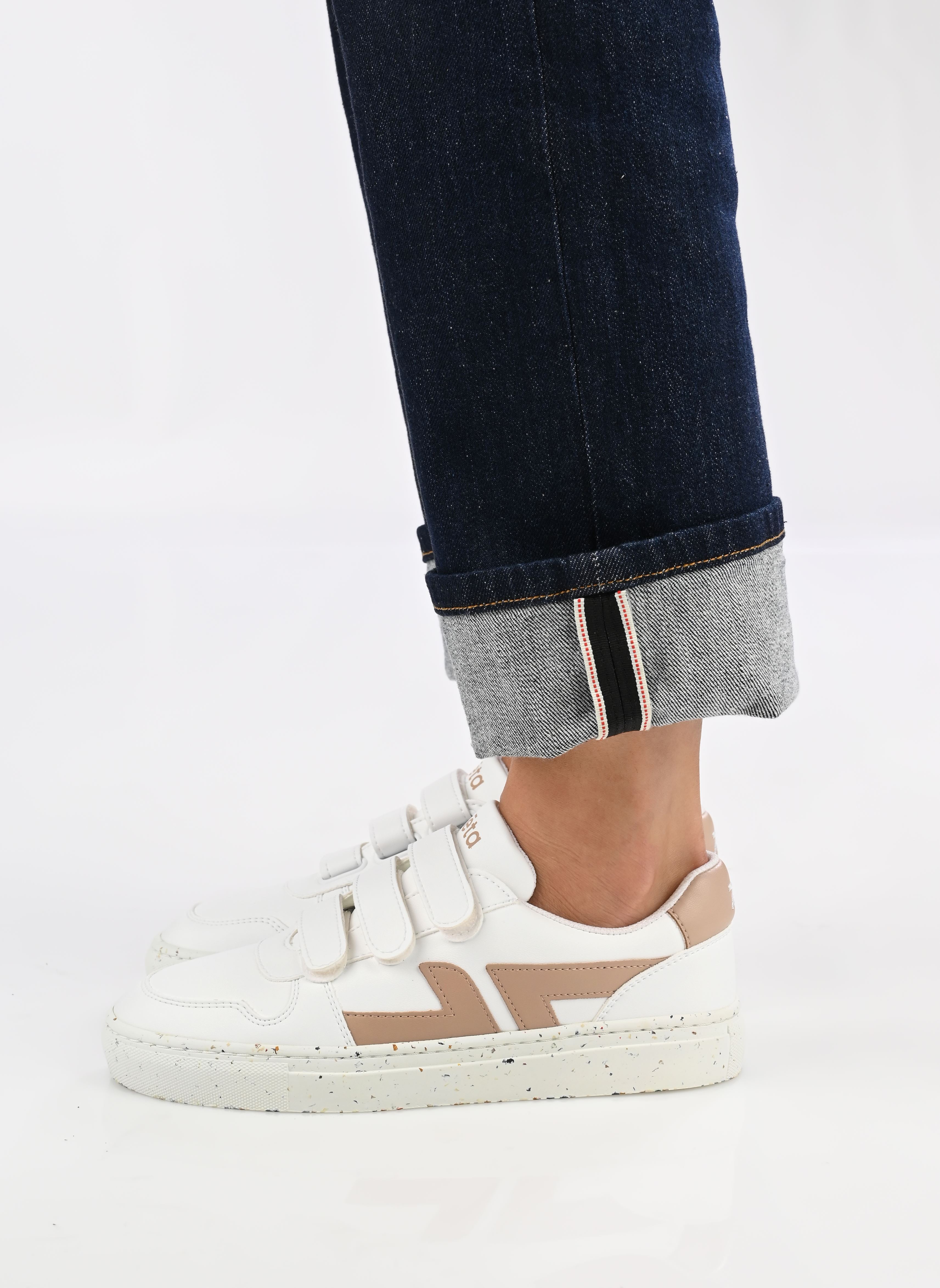 Sneaker Velcro damen weiß Zèta Sneaker Velcro damen weiß BEIGE