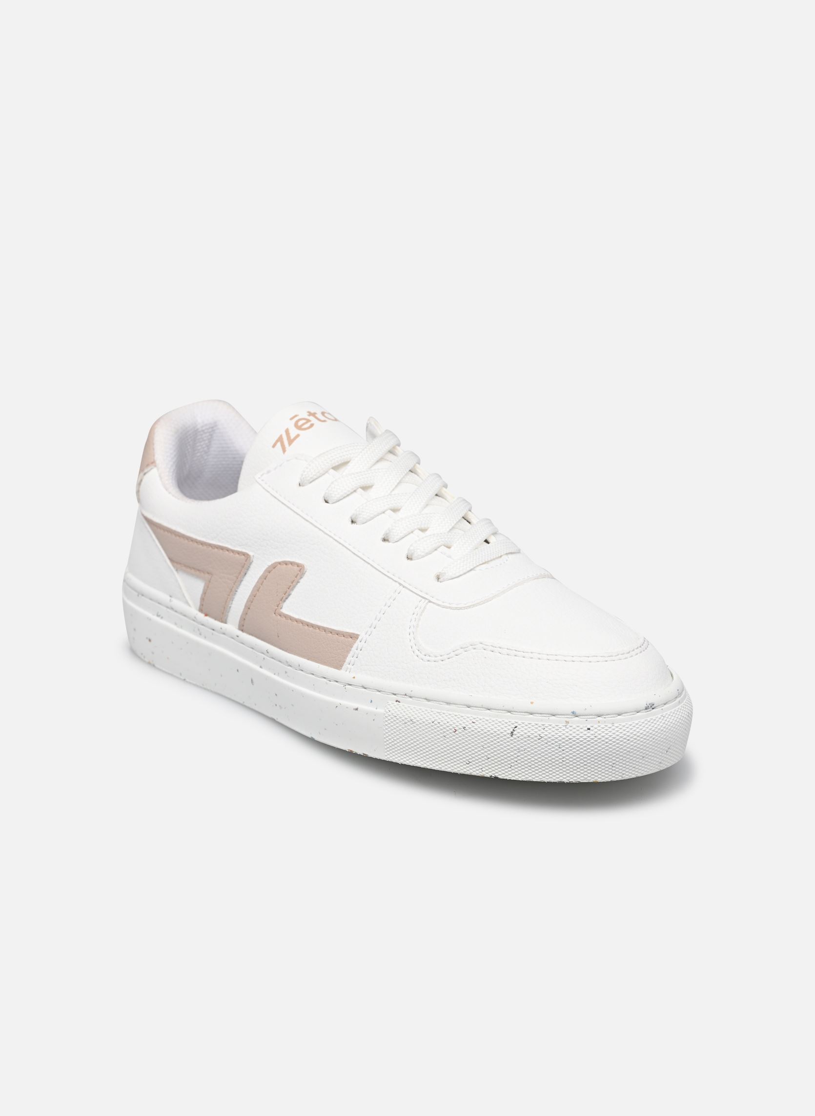 Baskets ALPHA LACET femme blanc Zèta Baskets ALPHA LACET femme blanc BEIGE