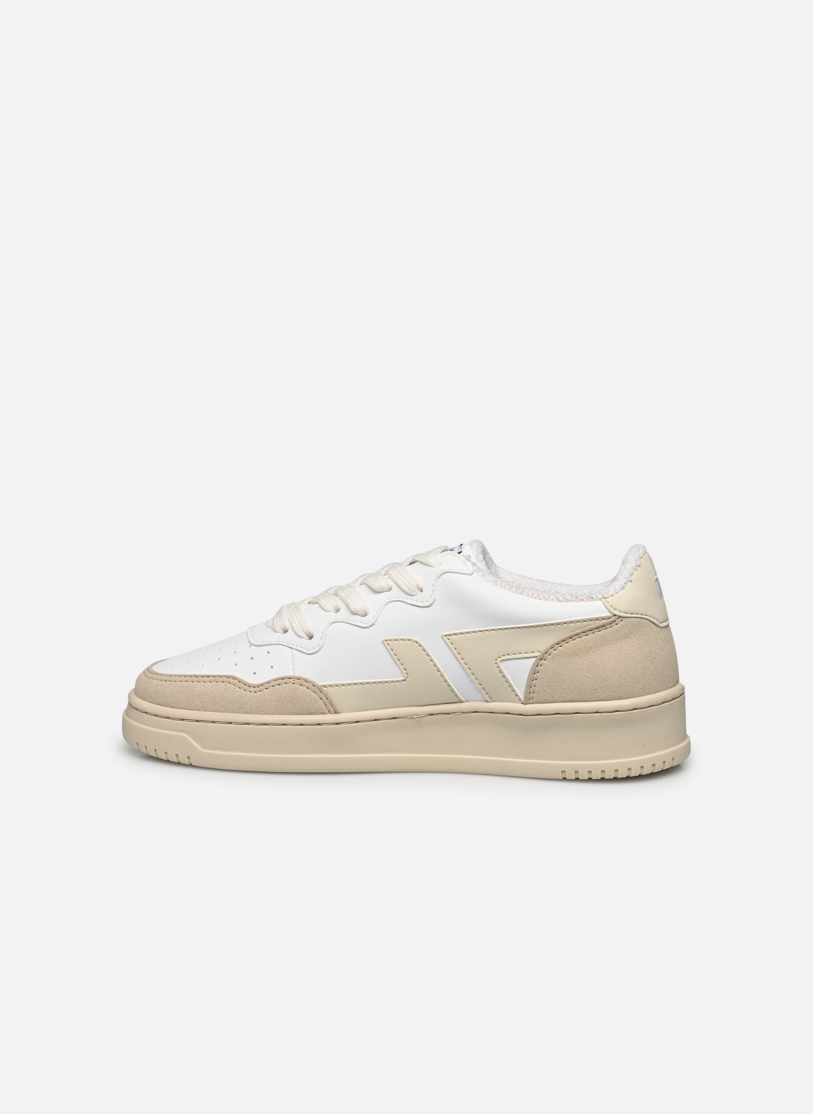 Baskets BETA B1 blanc Zèta Baskets BETA B1 blanc BEIGE