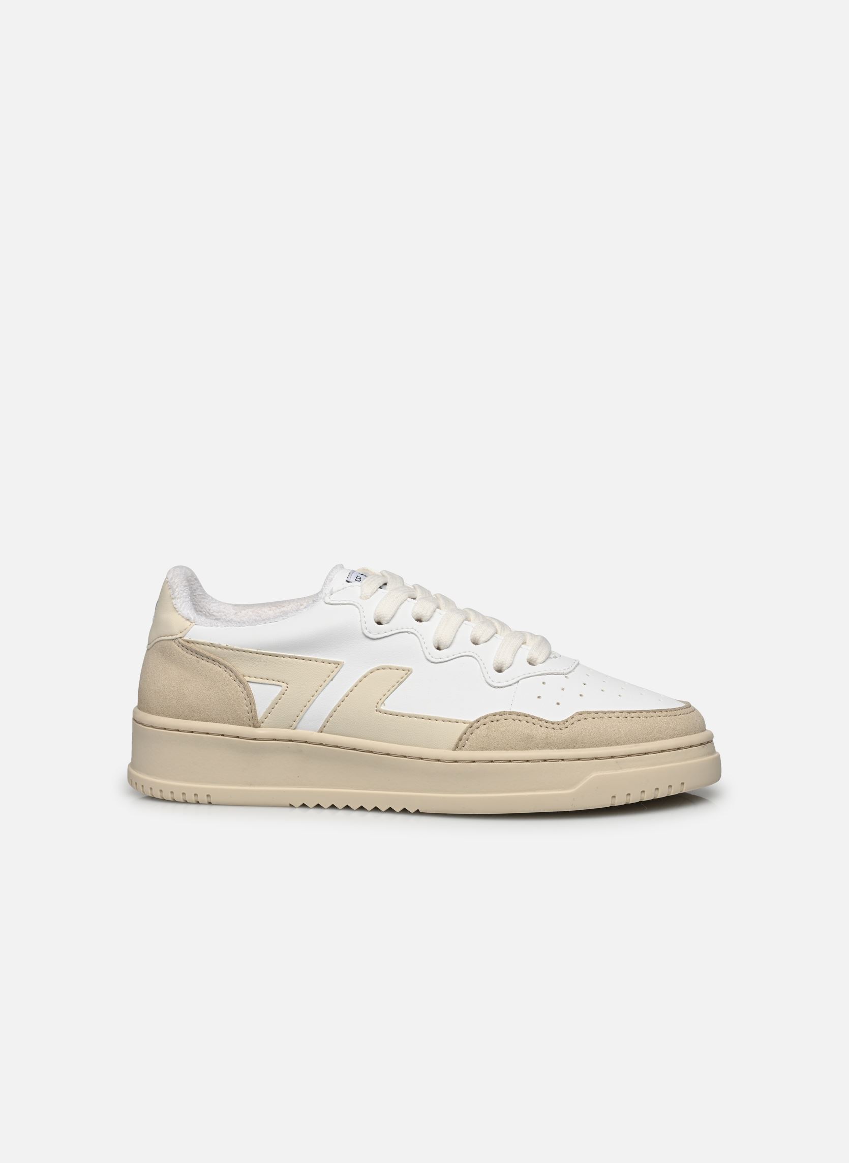 Baskets BETA B1 blanc Zèta Baskets BETA B1 blanc BEIGE