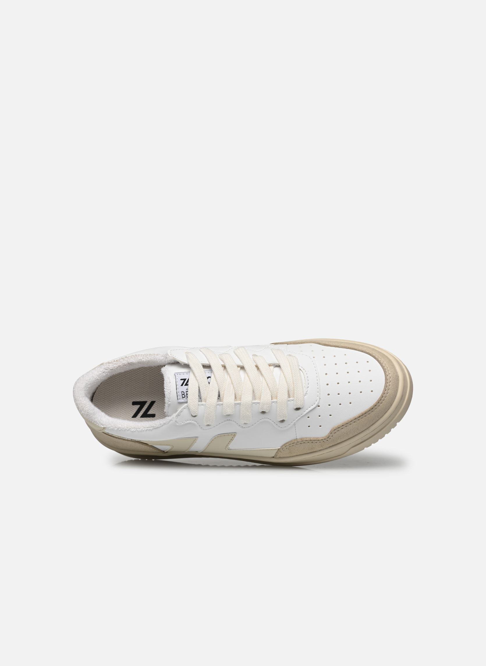 Baskets BETA B1 blanc Zèta Baskets BETA B1 blanc BEIGE