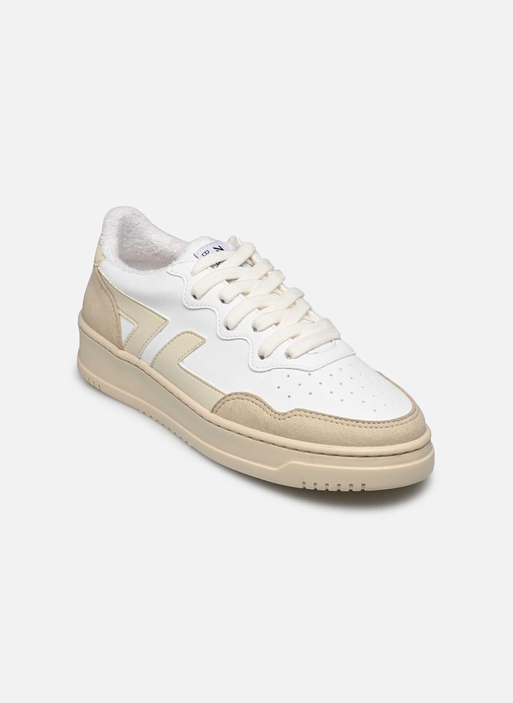 Baskets BETA B1 blanc Zèta Baskets BETA B1 blanc BEIGE