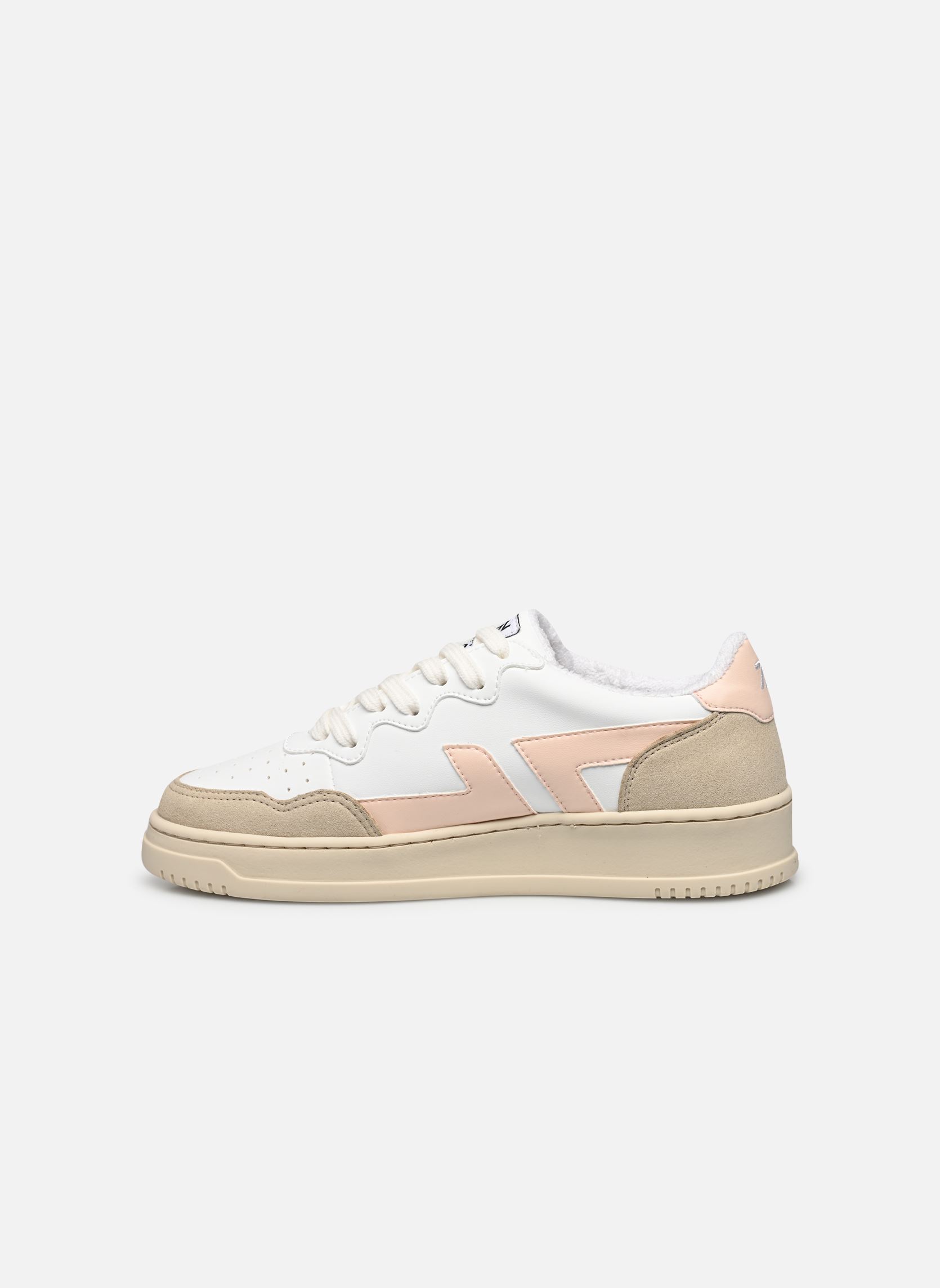 Baskets BETA B1 femme blanc Zèta Baskets BETA B1 femme blanc ROSE