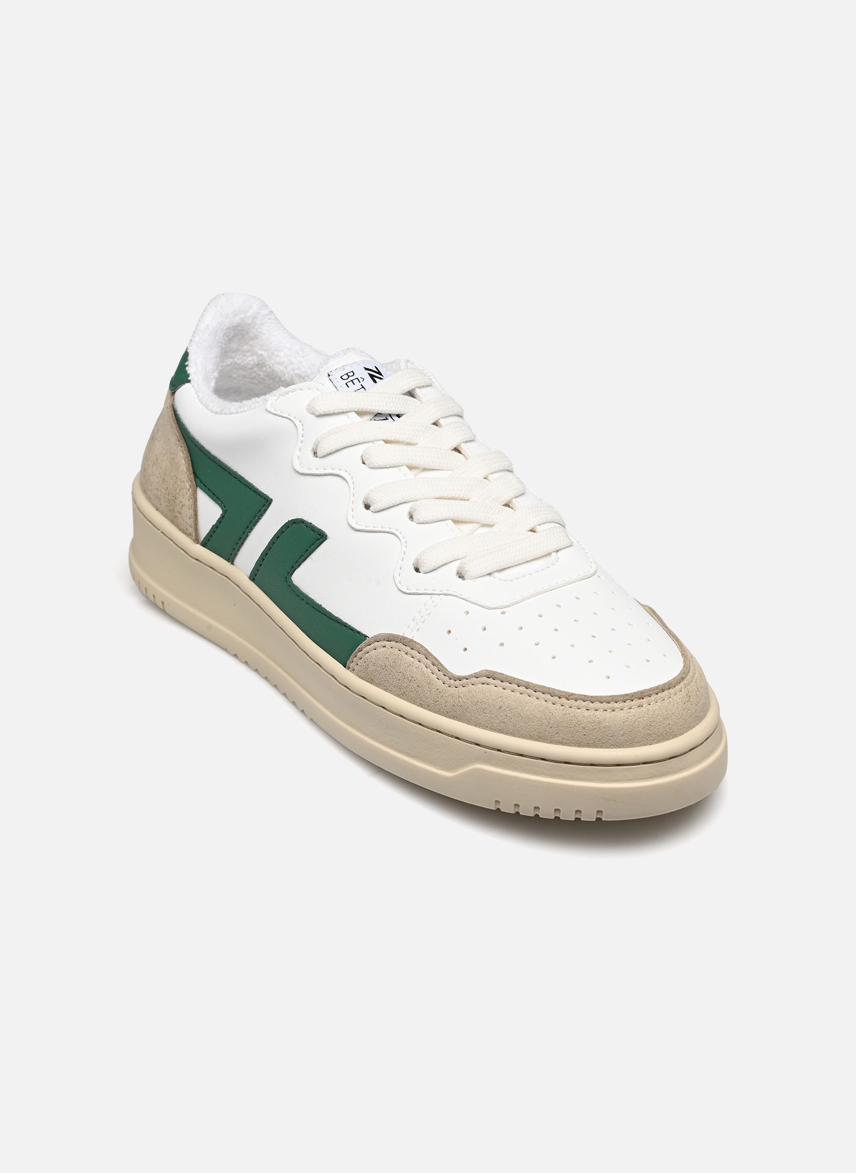 Baskets BETA B1 blanc Zèta Baskets BETA B1 blanc VERT
