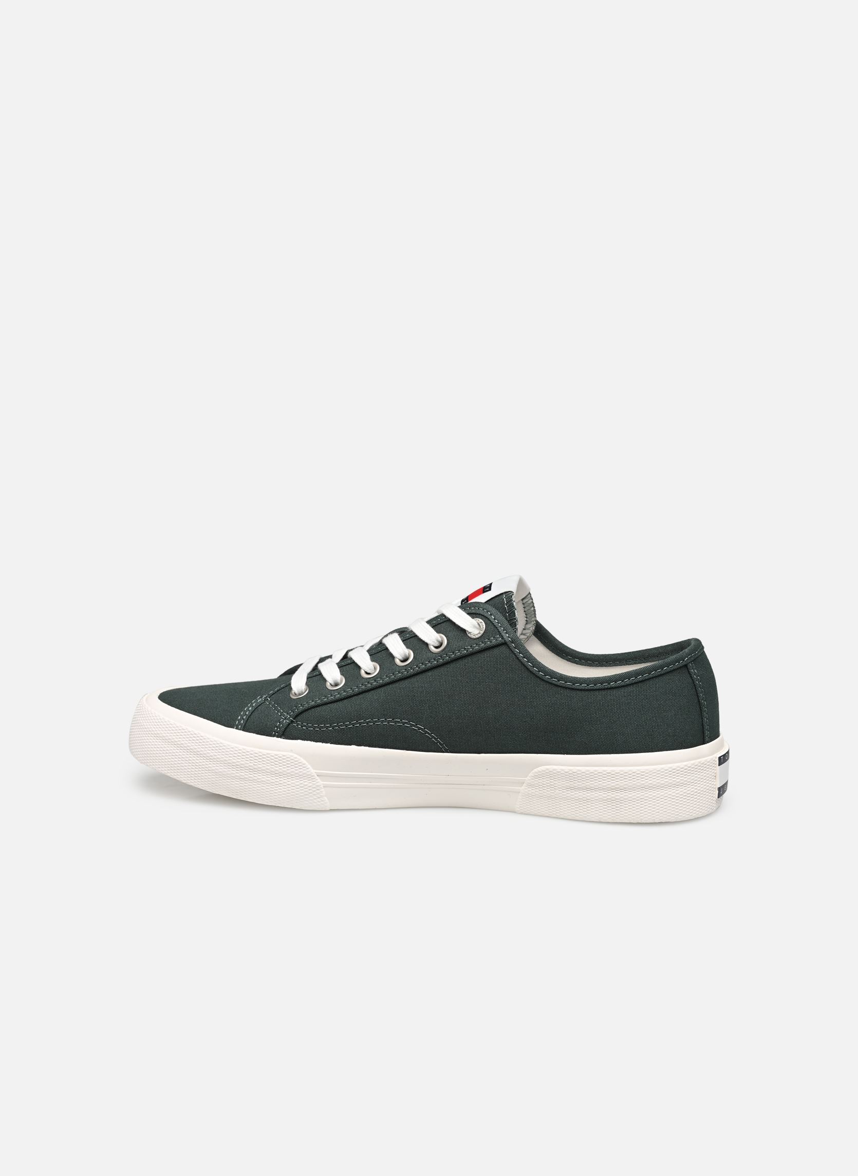 Niedrige Sneaker TJM LACE UP CANVAS herren grün Tommy Jeans Niedrige Sneaker TJM LACE UP CANVAS herren grün TAHOE FOREST
