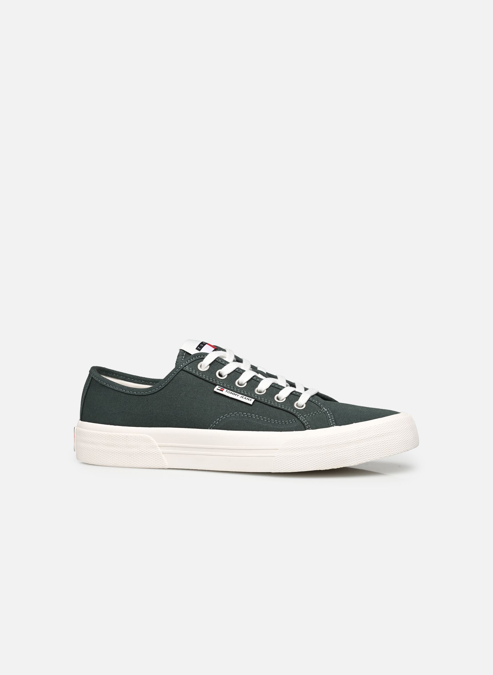 Niedrige Sneaker TJM LACE UP CANVAS herren grün Tommy Jeans Niedrige Sneaker TJM LACE UP CANVAS herren grün TAHOE FOREST