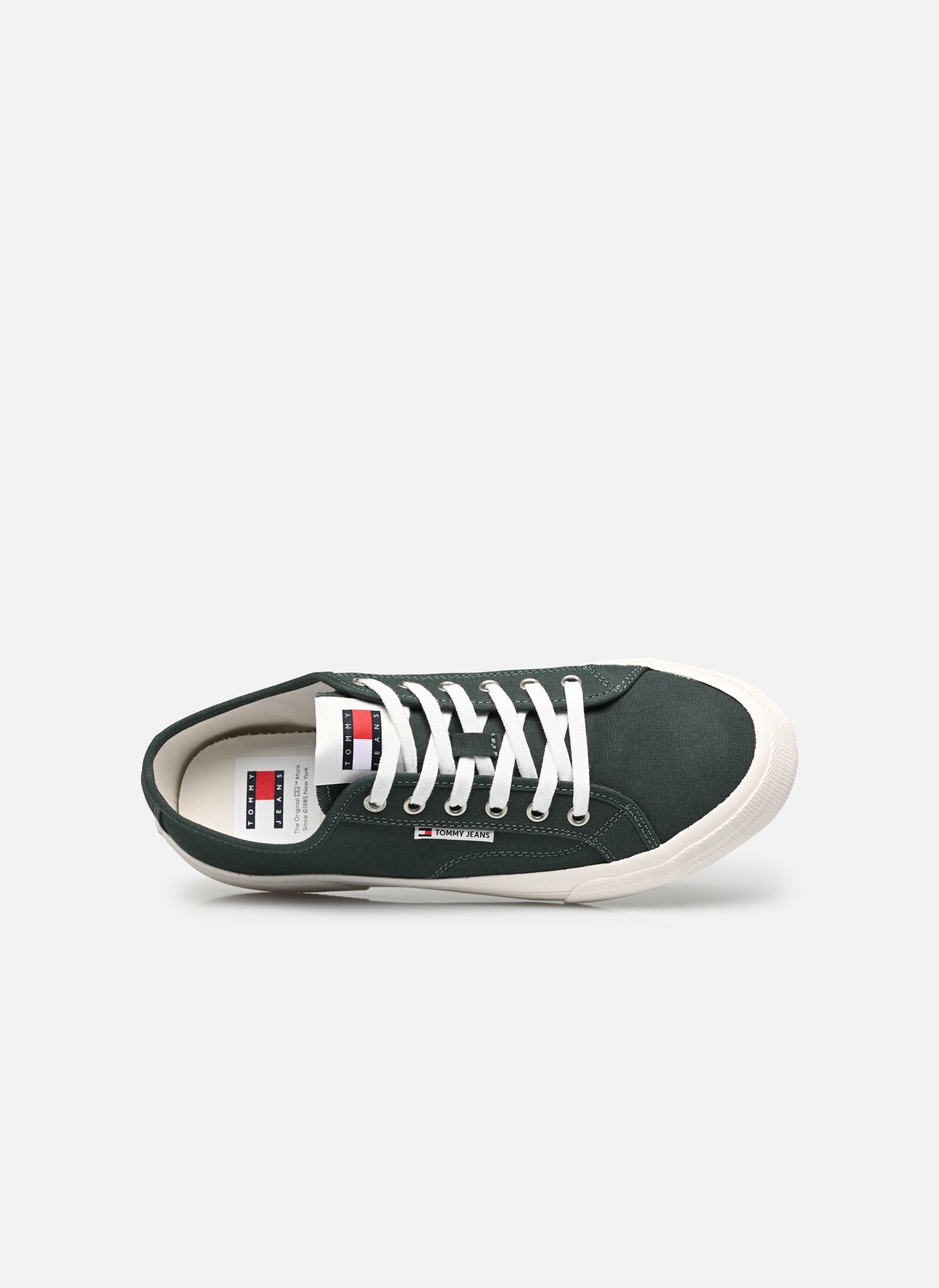 Niedrige Sneaker TJM LACE UP CANVAS herren grün Tommy Jeans Niedrige Sneaker TJM LACE UP CANVAS herren grün TAHOE FOREST