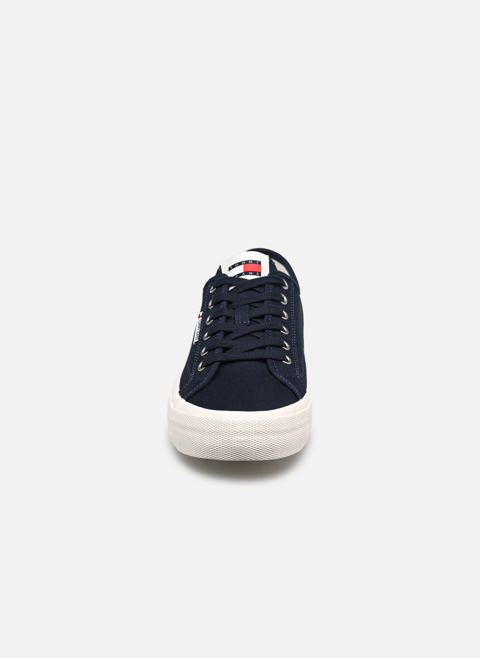 Niedrige Sneaker TJM LACE UP CANVAS herren blau Tommy Jeans Niedrige Sneaker TJM LACE UP CANVAS herren blau DARK NIGHT NAVY