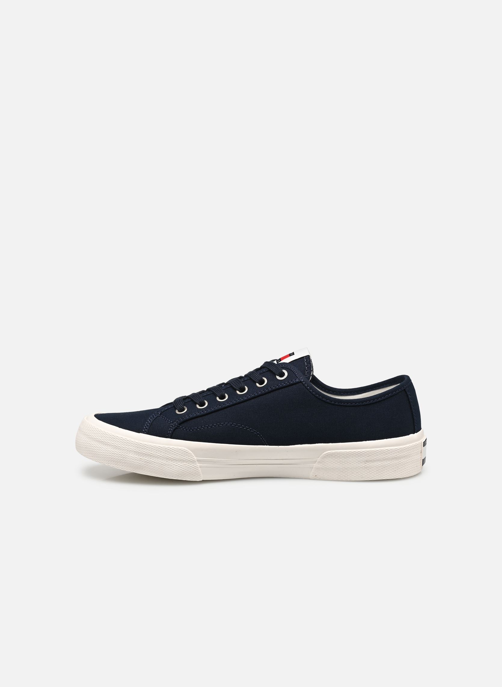 Niedrige Sneaker TJM LACE UP CANVAS herren blau Tommy Jeans Niedrige Sneaker TJM LACE UP CANVAS herren blau DARK NIGHT NAVY
