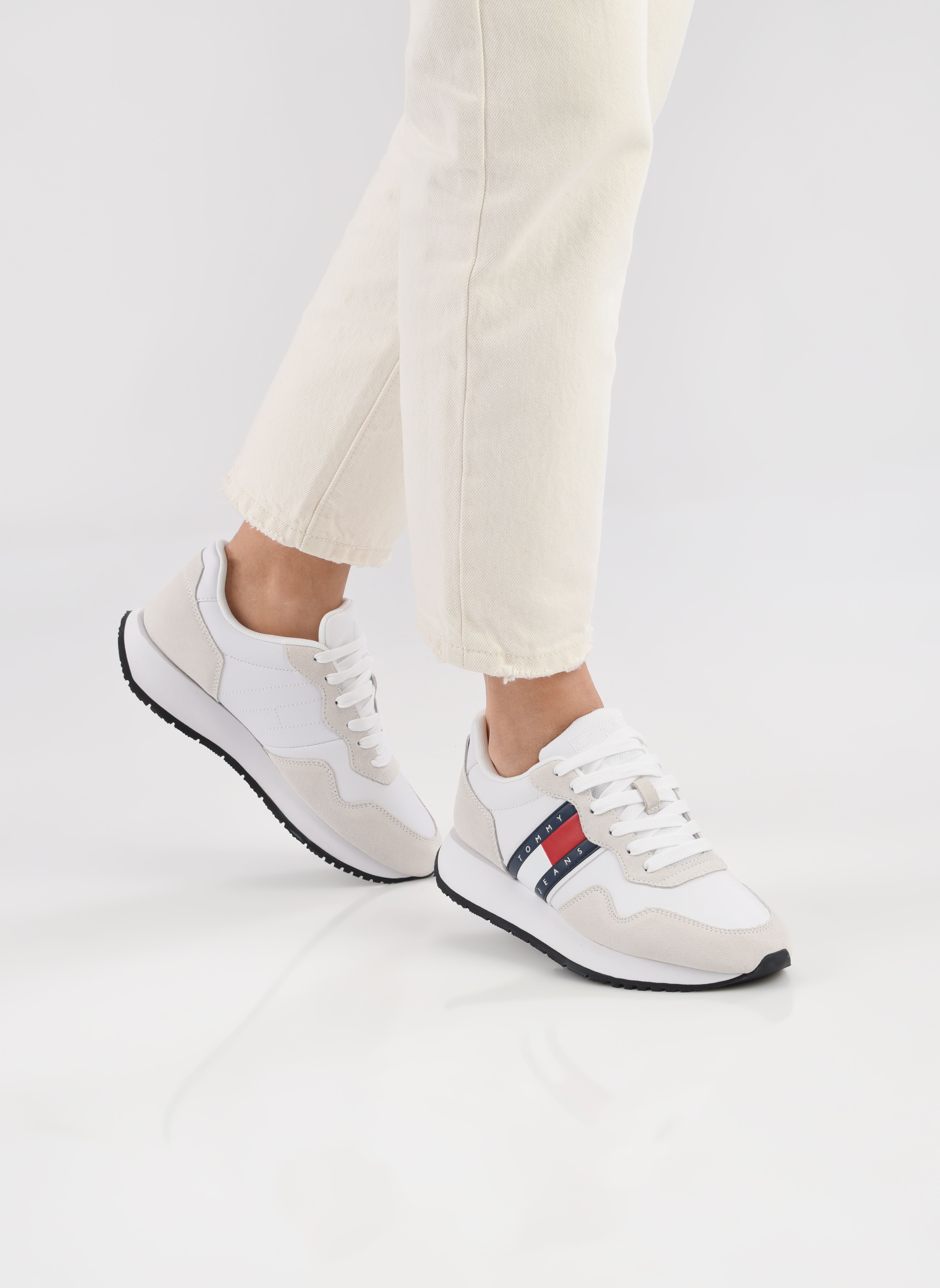 Sneakers TJW EVA RUNNER MAT M dames wit Tommy Jeans Sneakers TJW EVA RUNNER MAT M dames wit WHITE