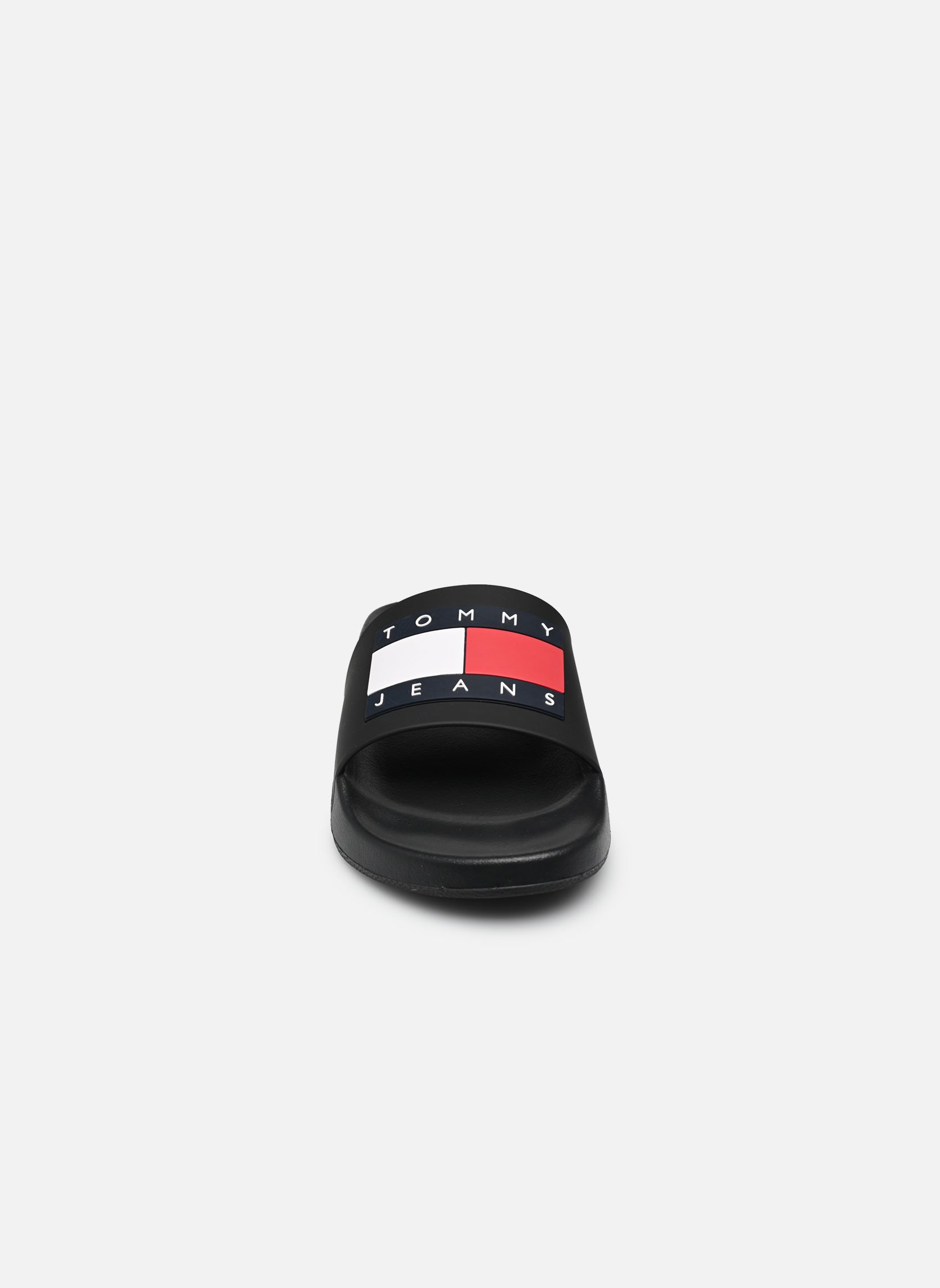 Sandales plates TOMMY JEANS FLAG POO femme noir Tommy Jeans Sandales plates TOMMY JEANS FLAG POO femme noir BLACK