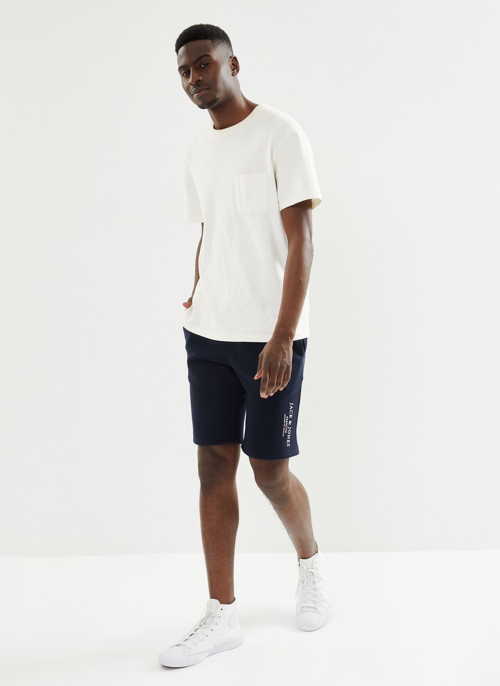 Shorts JPSTARCHIE JJSWEATSHORTS FRANCE GMS homme bleu Jack & Jones Shorts JPSTARCHIE JJSWEATSHORTS FRANCE GMS homme bleu NAVY BLAZER