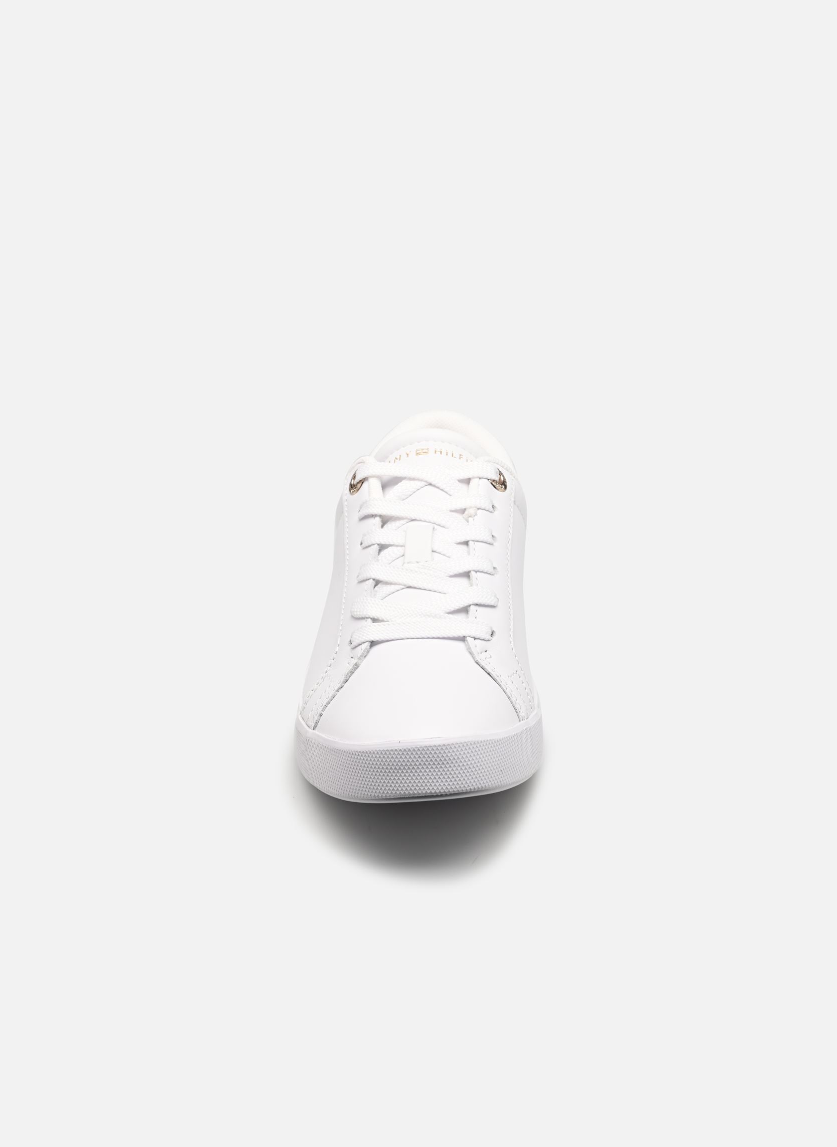 Lage sneakers CHIC HW COURT SNEAKE dames wit Tommy Hilfiger Lage sneakers CHIC HW COURT SNEAKE dames wit WHITE