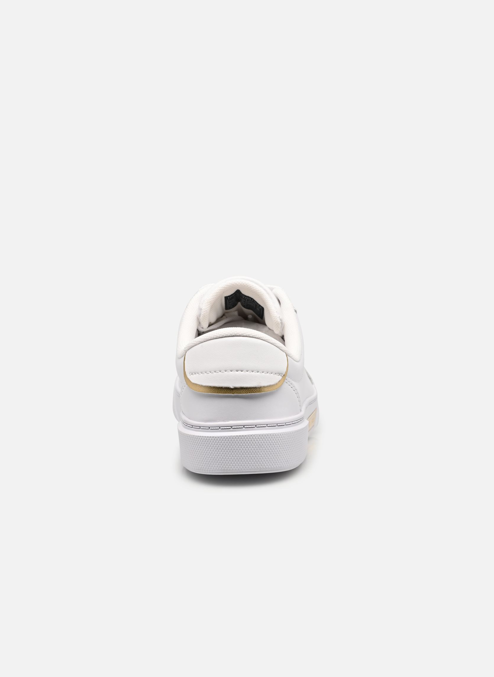 Lage sneakers CHIC HW COURT SNEAKE dames wit Tommy Hilfiger Lage sneakers CHIC HW COURT SNEAKE dames wit WHITE