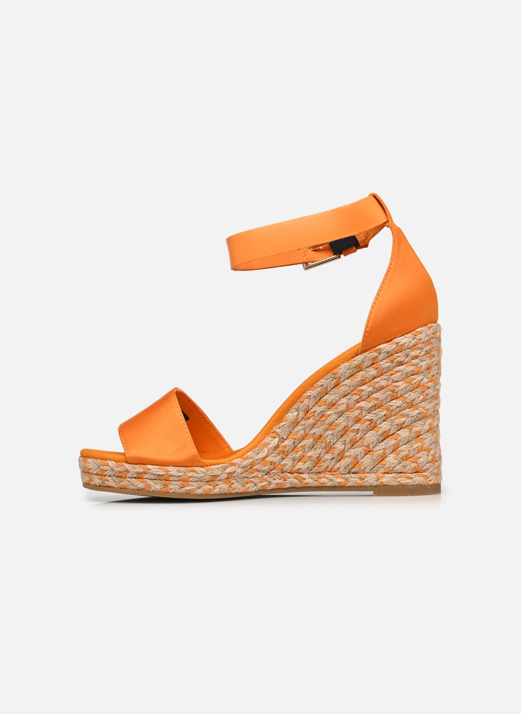 Espadrilles compensées et plateformes COLORFUL HIGH WEDGE femme orange Tommy Hilfiger Espadrilles compensées et plateformes COLORFUL HIGH WEDGE femme orange RICH OCHRE