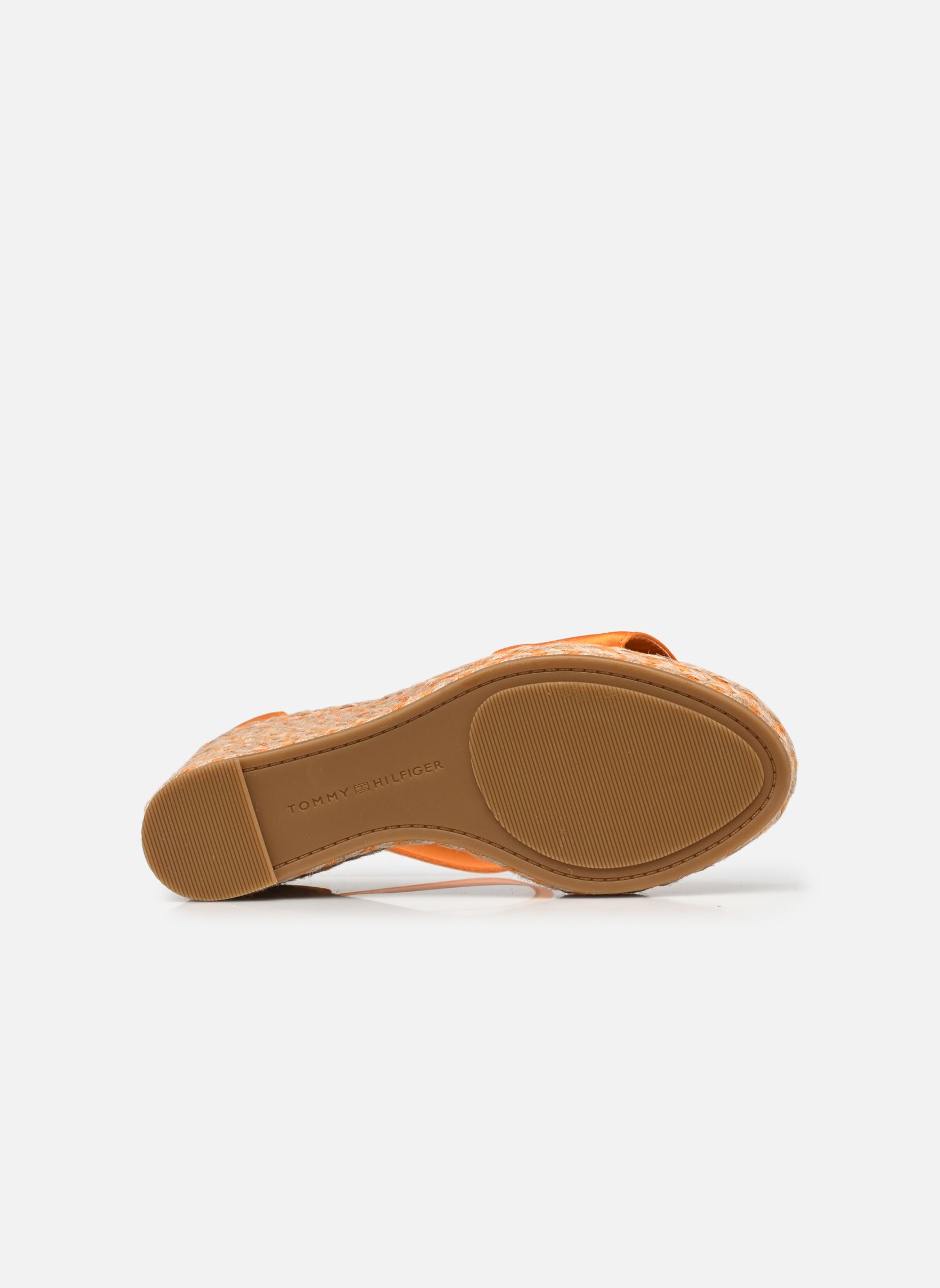 Espadrilles compensées et plateformes COLORFUL HIGH WEDGE femme orange Tommy Hilfiger Espadrilles compensées et plateformes COLORFUL HIGH WEDGE femme orange RICH OCHRE