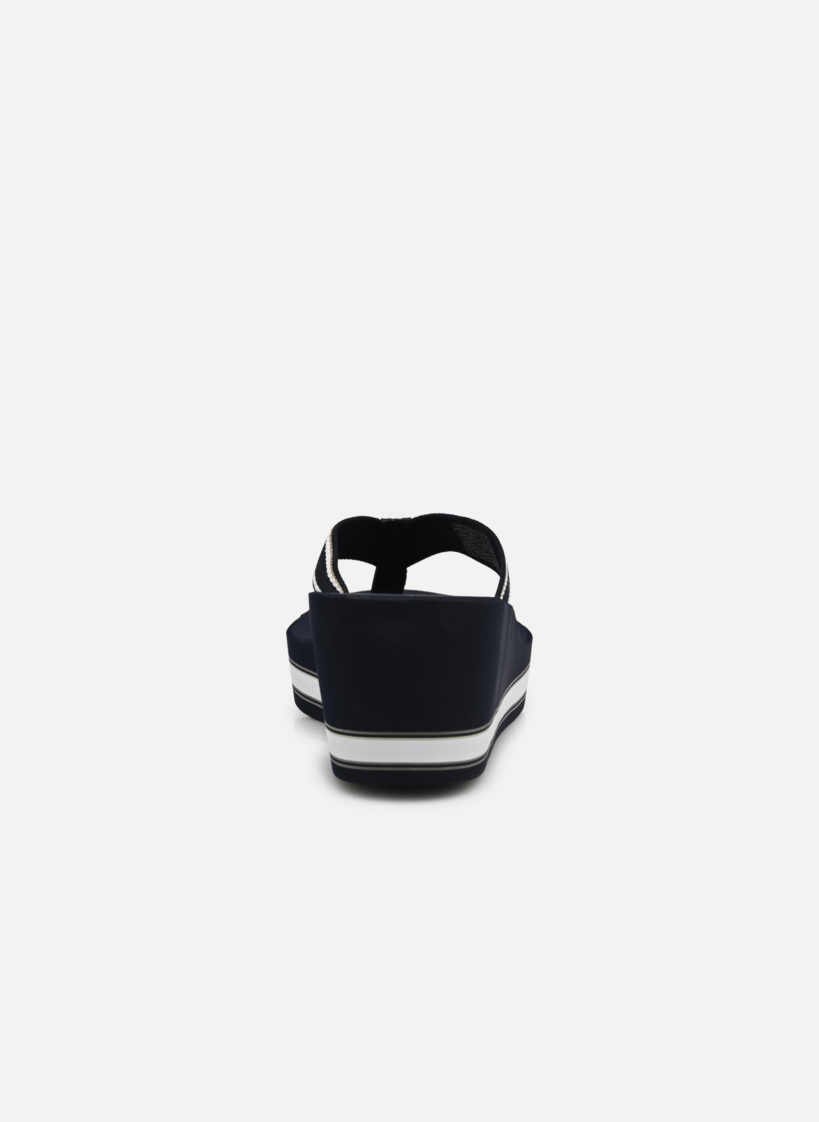 Slippers HILFIGER WEDGE BEACH dames blauw Tommy Hilfiger Slippers HILFIGER WEDGE BEACH dames blauw SPACE BLUE