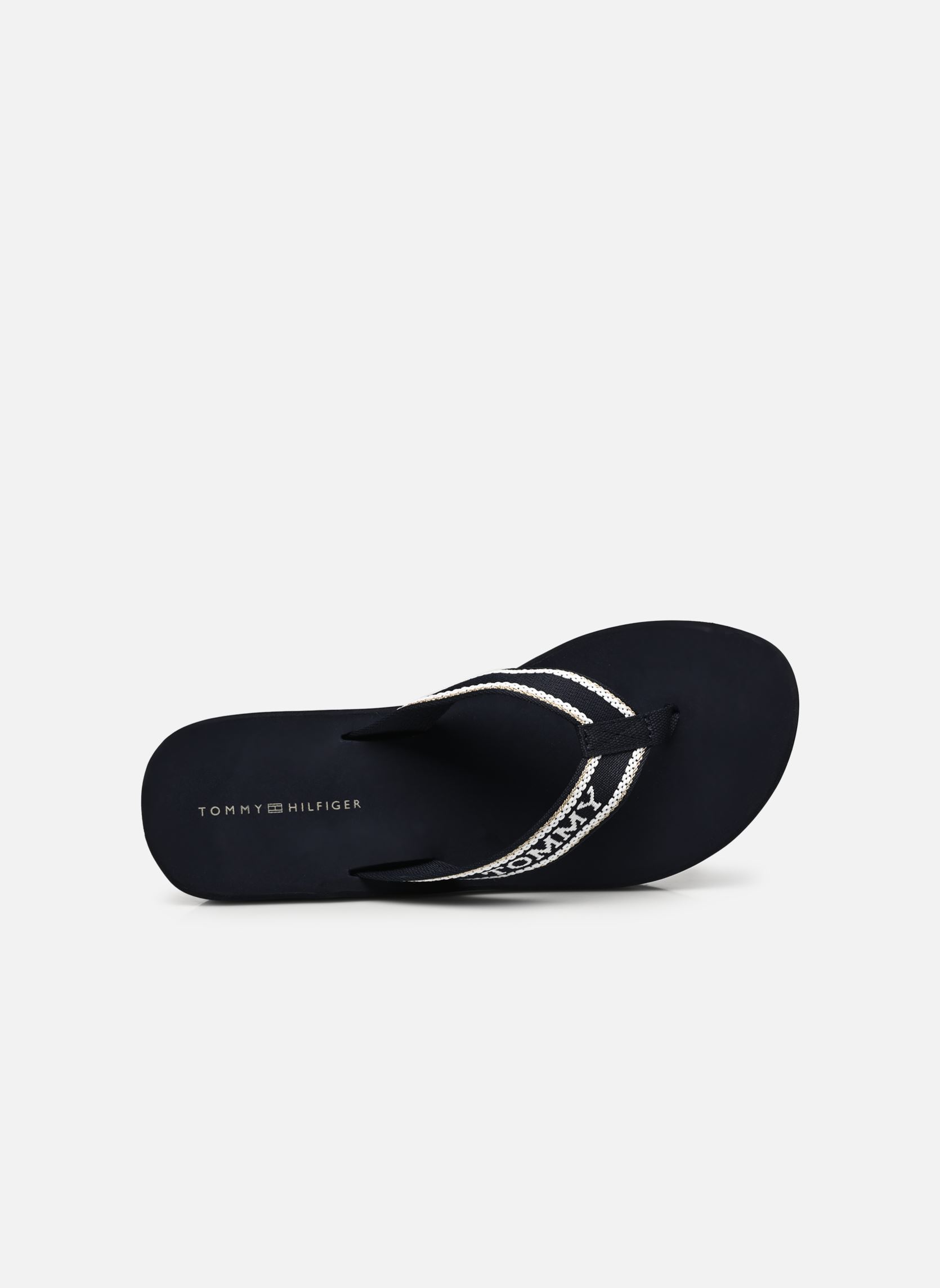 Slippers HILFIGER WEDGE BEACH dames blauw Tommy Hilfiger Slippers HILFIGER WEDGE BEACH dames blauw SPACE BLUE