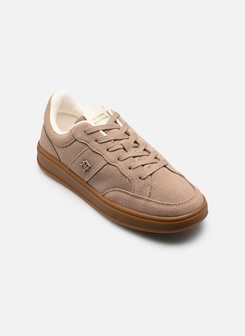 Tommy Hilfiger Lage sneakers TH HERITAGE COURT SN dames beige