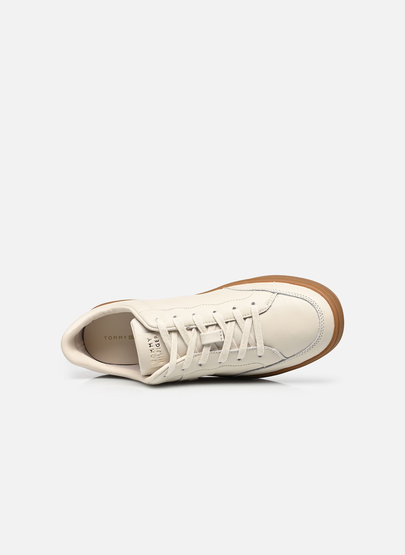 Baskets basses TH HERITAGE COURT SN femme blanc Tommy Hilfiger Baskets basses TH HERITAGE COURT SN femme blanc SOFT CREAM