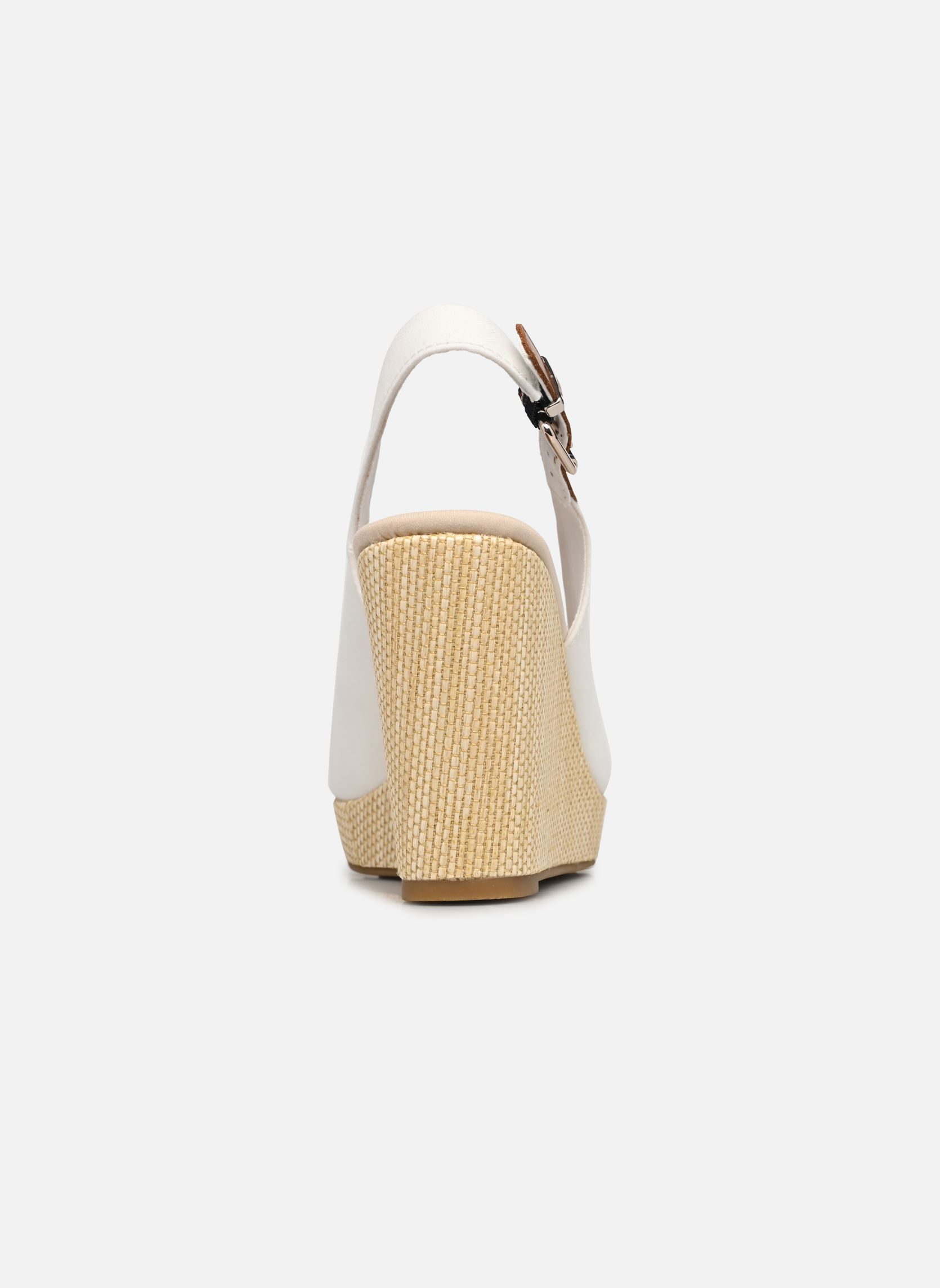 Espadrilles compensées et plateformes ICONIC ELENA SLING B femme blanc Tommy Hilfiger Espadrilles compensées et plateformes ICONIC ELENA SLING B femme blanc ECRU