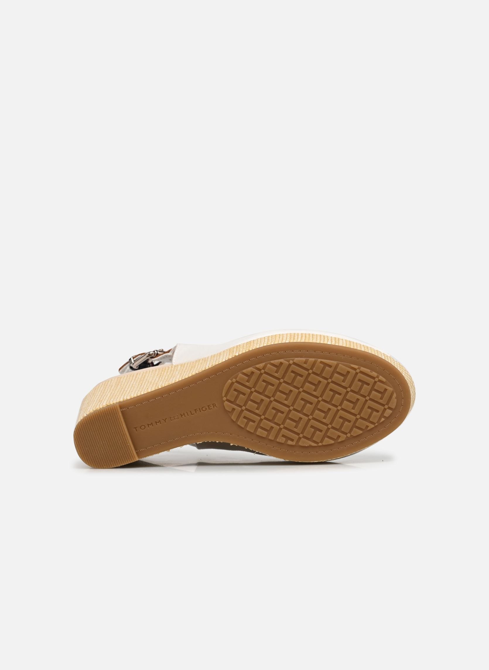 Espadrilles compensées et plateformes ICONIC ELENA SLING B femme blanc Tommy Hilfiger Espadrilles compensées et plateformes ICONIC ELENA SLING B femme blanc ECRU