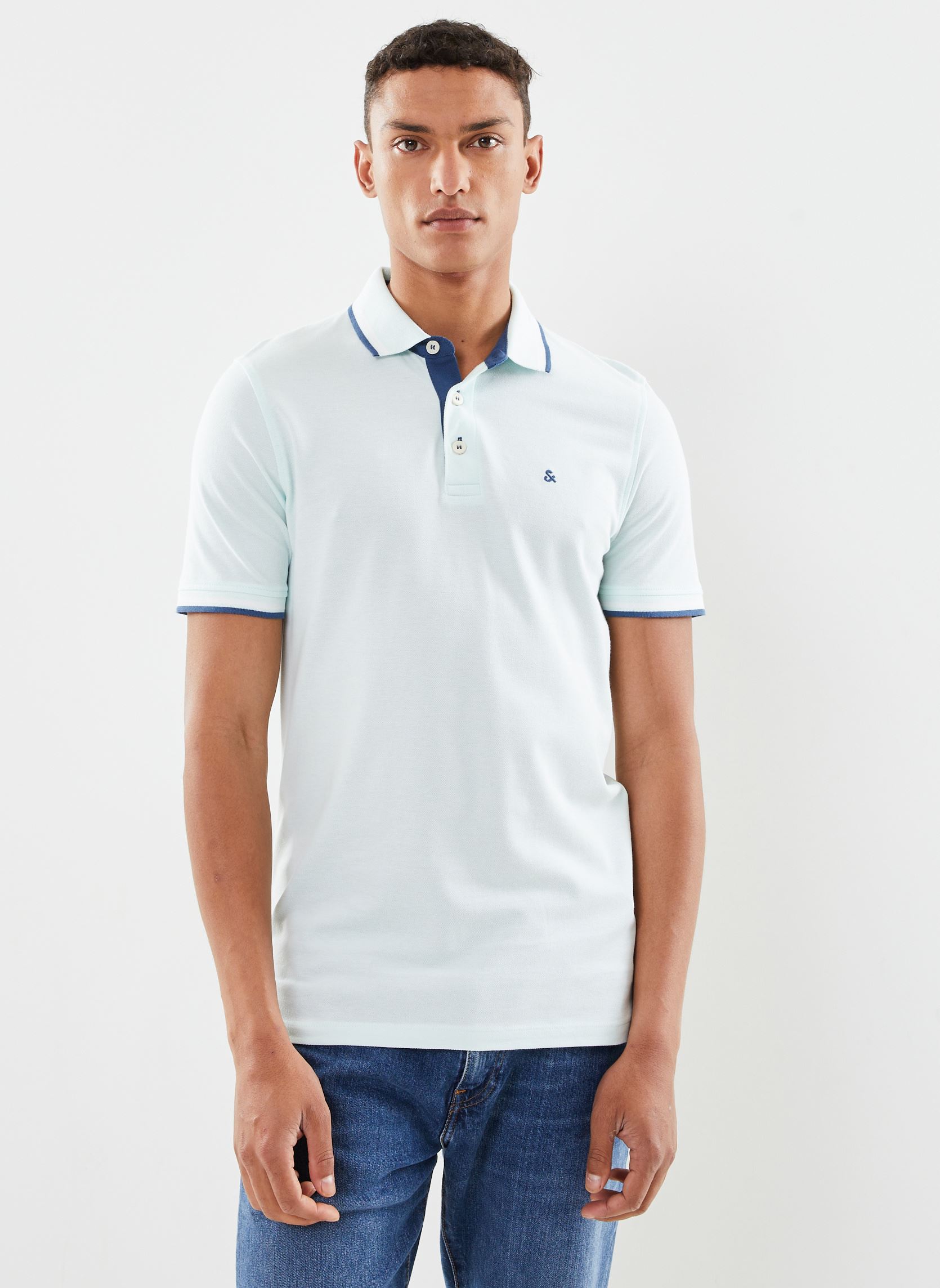 Vêtements Jack & Jones JJEPAULOS POLO SS NOOS pour  Accessoires