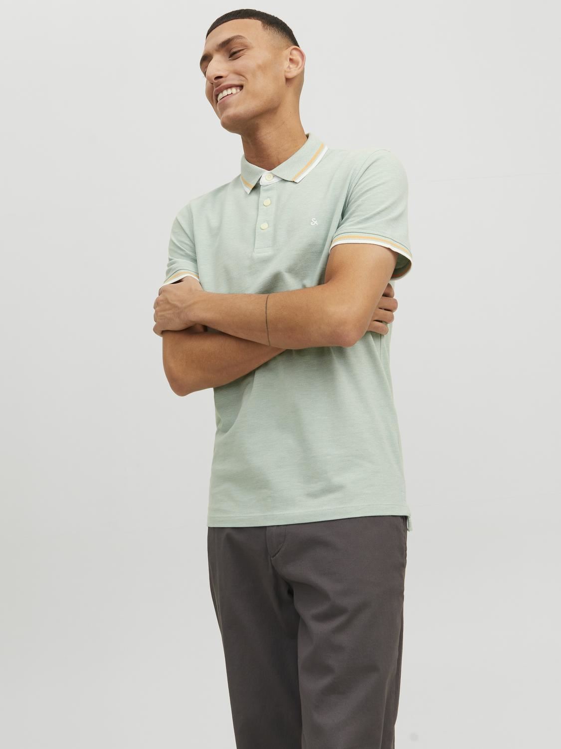 Vêtements Jack & Jones JJEPAULOS POLO SS NOOS pour  Accessoires
