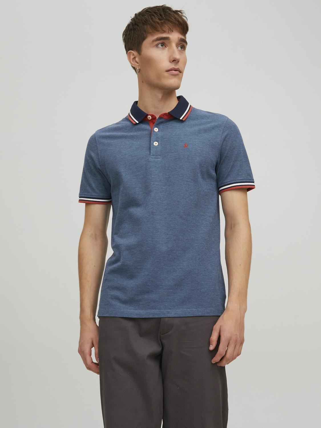 Vêtements Jack & Jones JJEPAULOS POLO SS NOOS pour  Accessoires