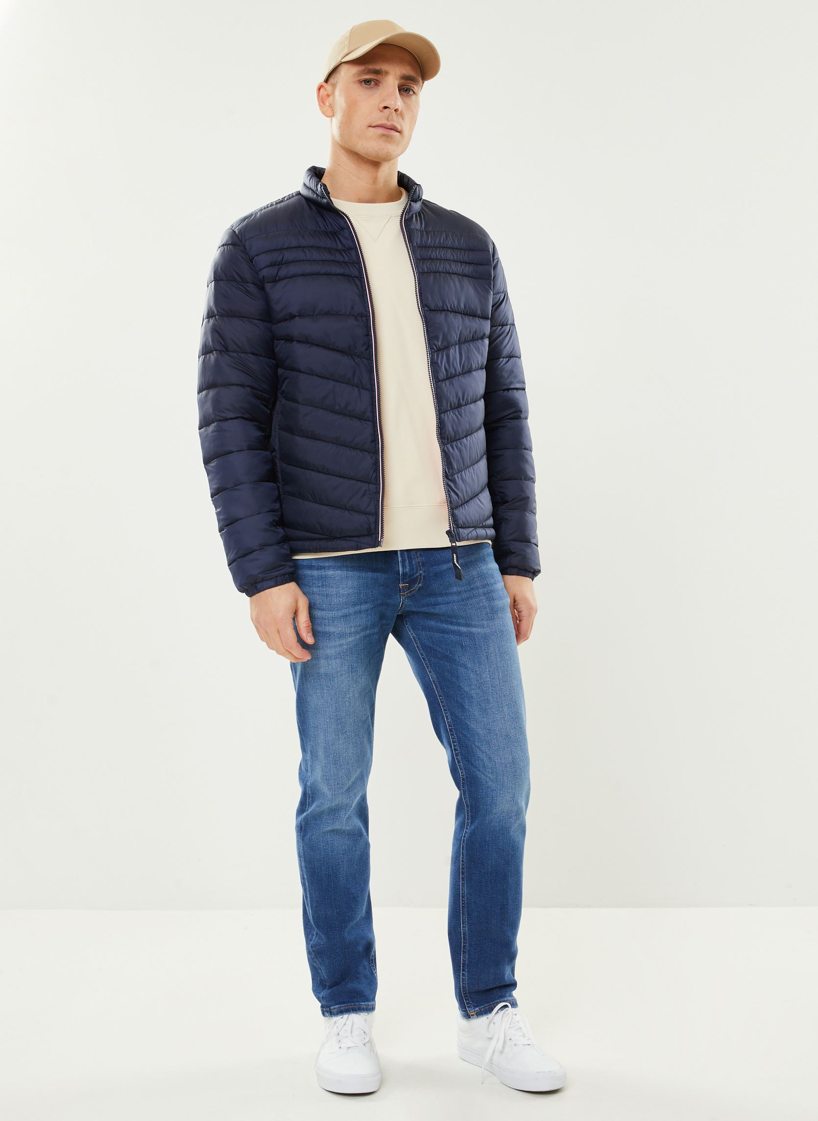Jeans droit JJICLARK JJORIGINAL JOS 378 NOOS homme bleu Jack & Jones Jeans droit JJICLARK JJORIGINAL JOS 378 NOOS homme bleu BLUE DENIM