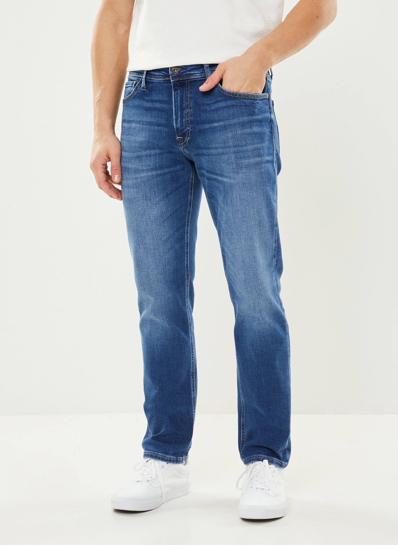 Jeans droit JJICLARK JJORIGINAL JOS 378 NOOS homme bleu Jack & Jones Jeans droit JJICLARK JJORIGINAL JOS 378 NOOS homme bleu BLUE DENIM