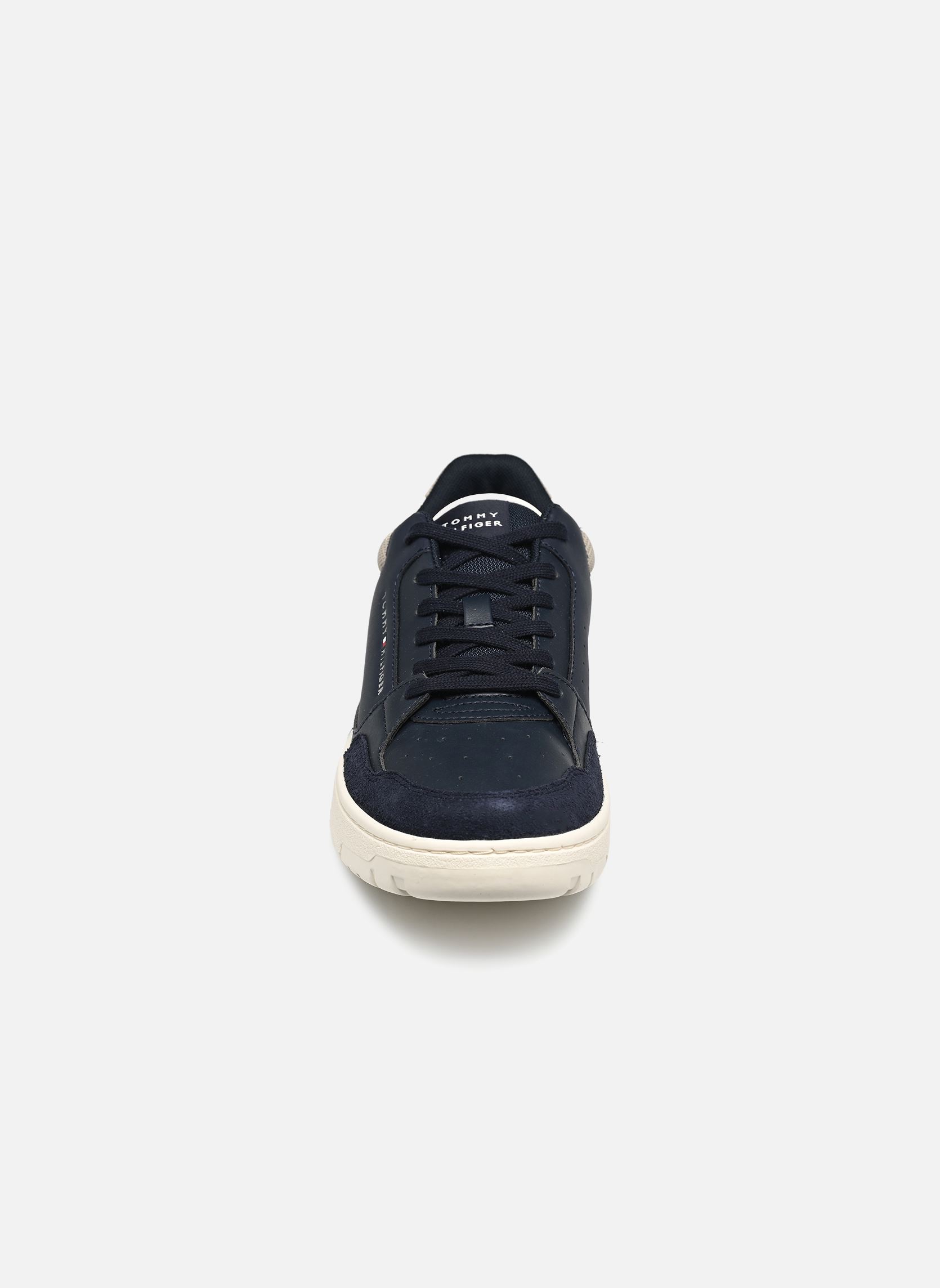 Sneakers TH BASKET CORE LTH M uomo blu Tommy Hilfiger Sneakers TH BASKET CORE LTH M uomo blu 0F5 DESERT SKY/ANCIENT WHITE