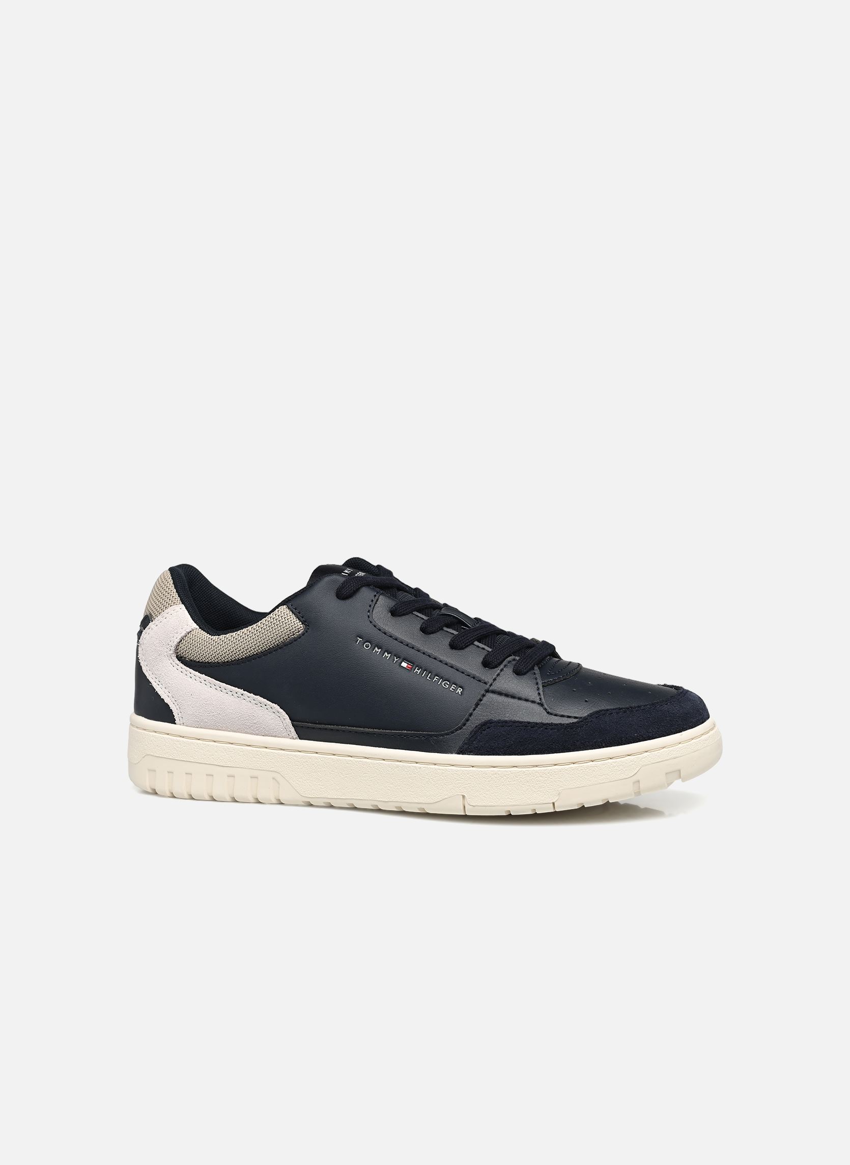 Sneakers TH BASKET CORE LTH M uomo blu Tommy Hilfiger Sneakers TH BASKET CORE LTH M uomo blu 0F5 DESERT SKY/ANCIENT WHITE