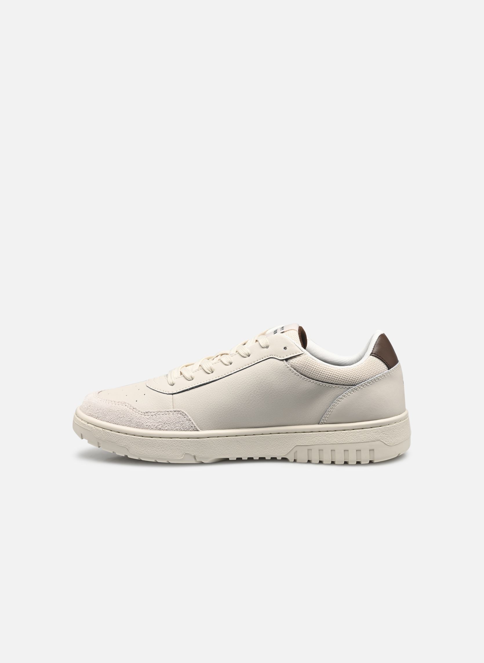 Sneaker TH BASKET CORE LTH M herren beige Tommy Hilfiger Sneaker TH BASKET CORE LTH M herren beige ALABASTER