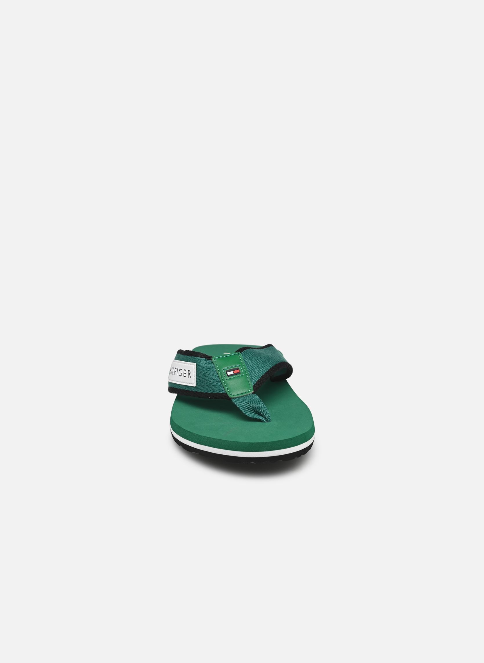Tongs PATCH HILFIGER BEACH homme vert Tommy Hilfiger Tongs PATCH HILFIGER BEACH homme vert NOUVEAU GREEN