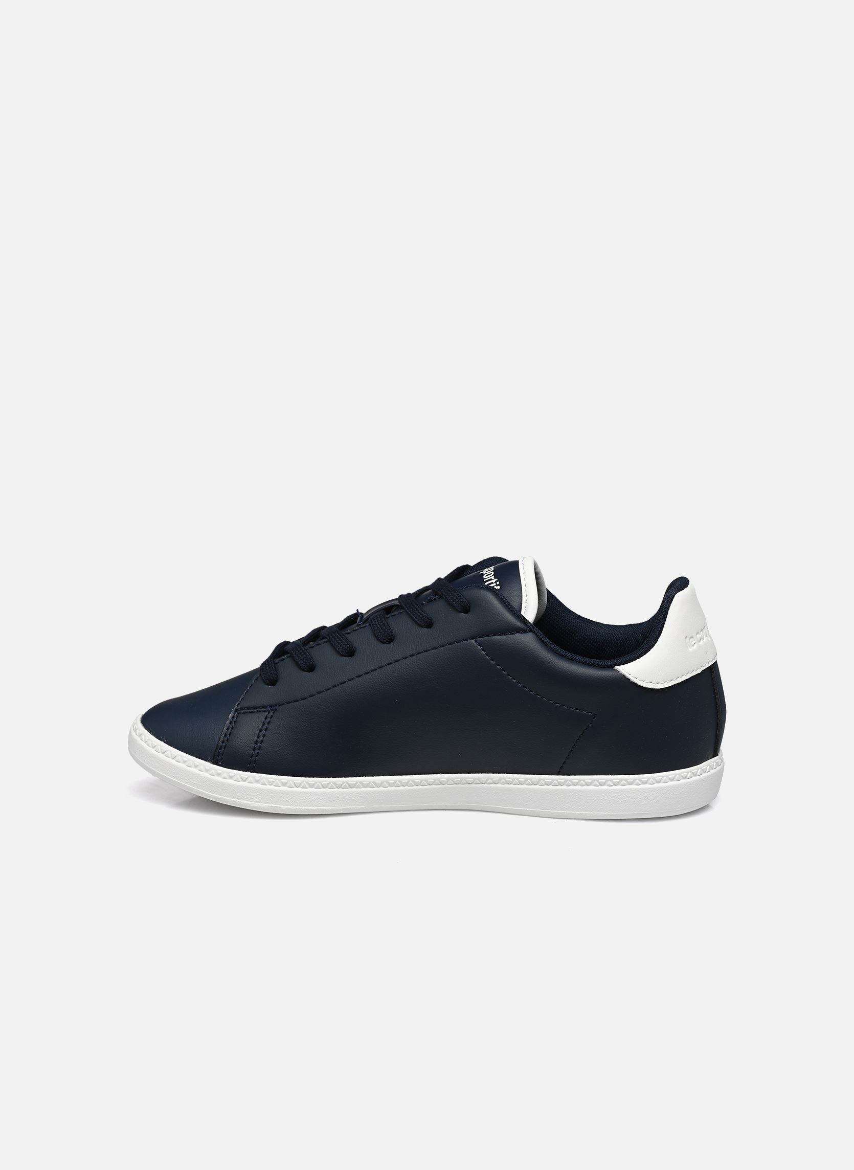 Baskets COURTSET 2 GS garçon bleu Le Coq Sportif Baskets COURTSET 2 GS garçon bleu DRESS BLUE/OPTICAL WHITE