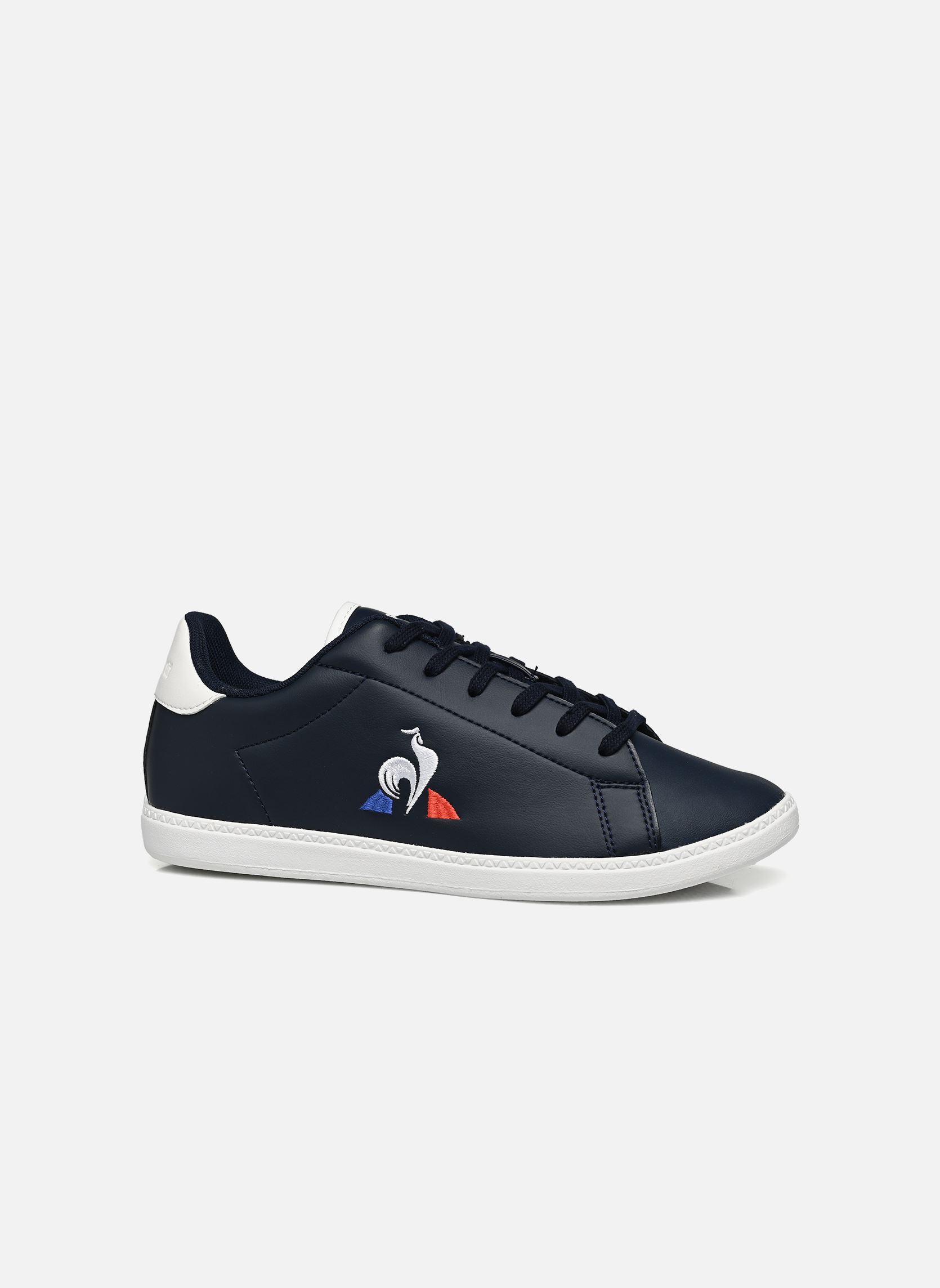 Baskets COURTSET 2 GS garçon bleu Le Coq Sportif Baskets COURTSET 2 GS garçon bleu DRESS BLUE/OPTICAL WHITE