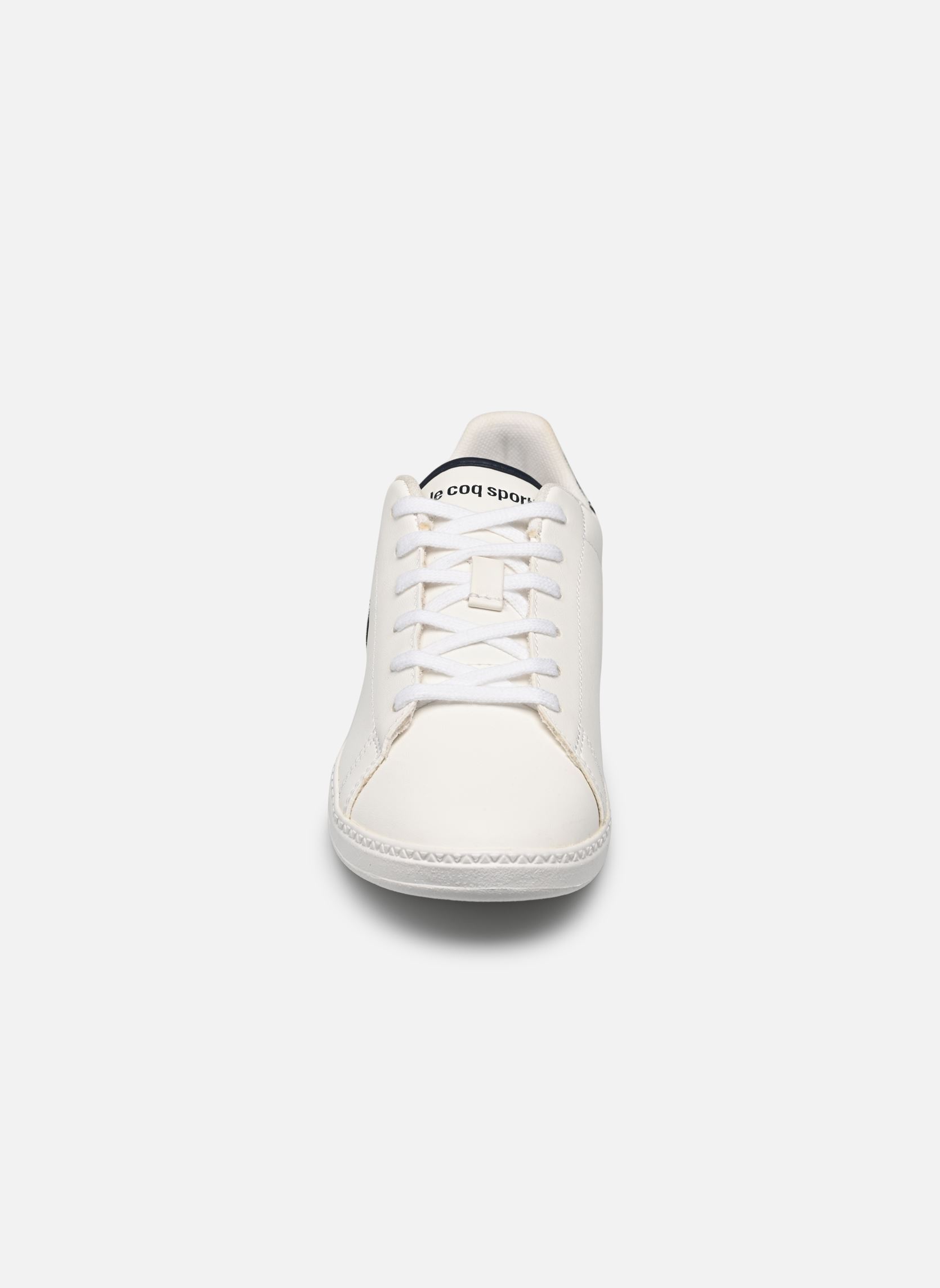 Sneakers COURTSET 2 GS bianco Le Coq Sportif Sneakers COURTSET 2 GS bianco Optical White/Dress Blue 2