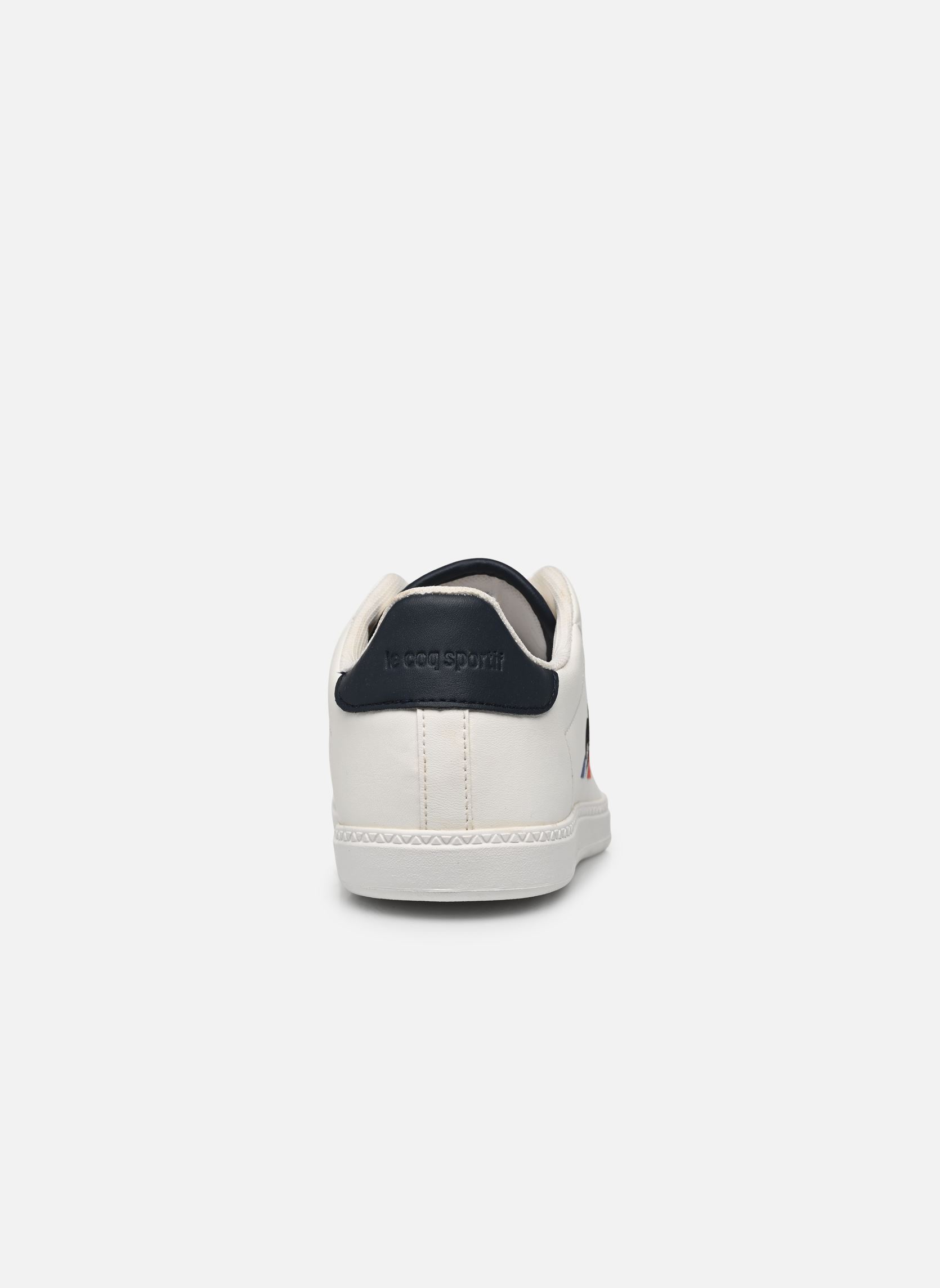 Sneakers COURTSET 2 GS bianco Le Coq Sportif Sneakers COURTSET 2 GS bianco Optical White/Dress Blue 2