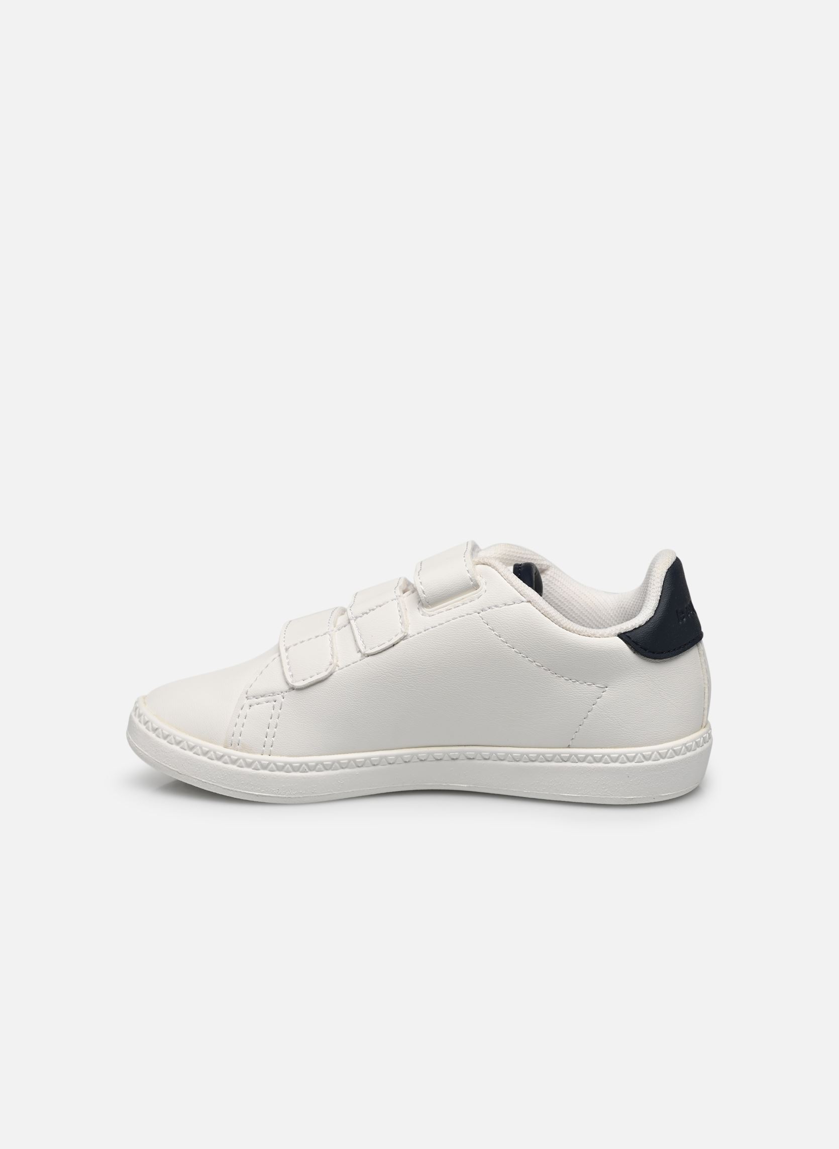 Sneaker COURTSET 2 PS weiß Le Coq Sportif Sneaker COURTSET 2 PS weiß Optical White/Dress Blue 2