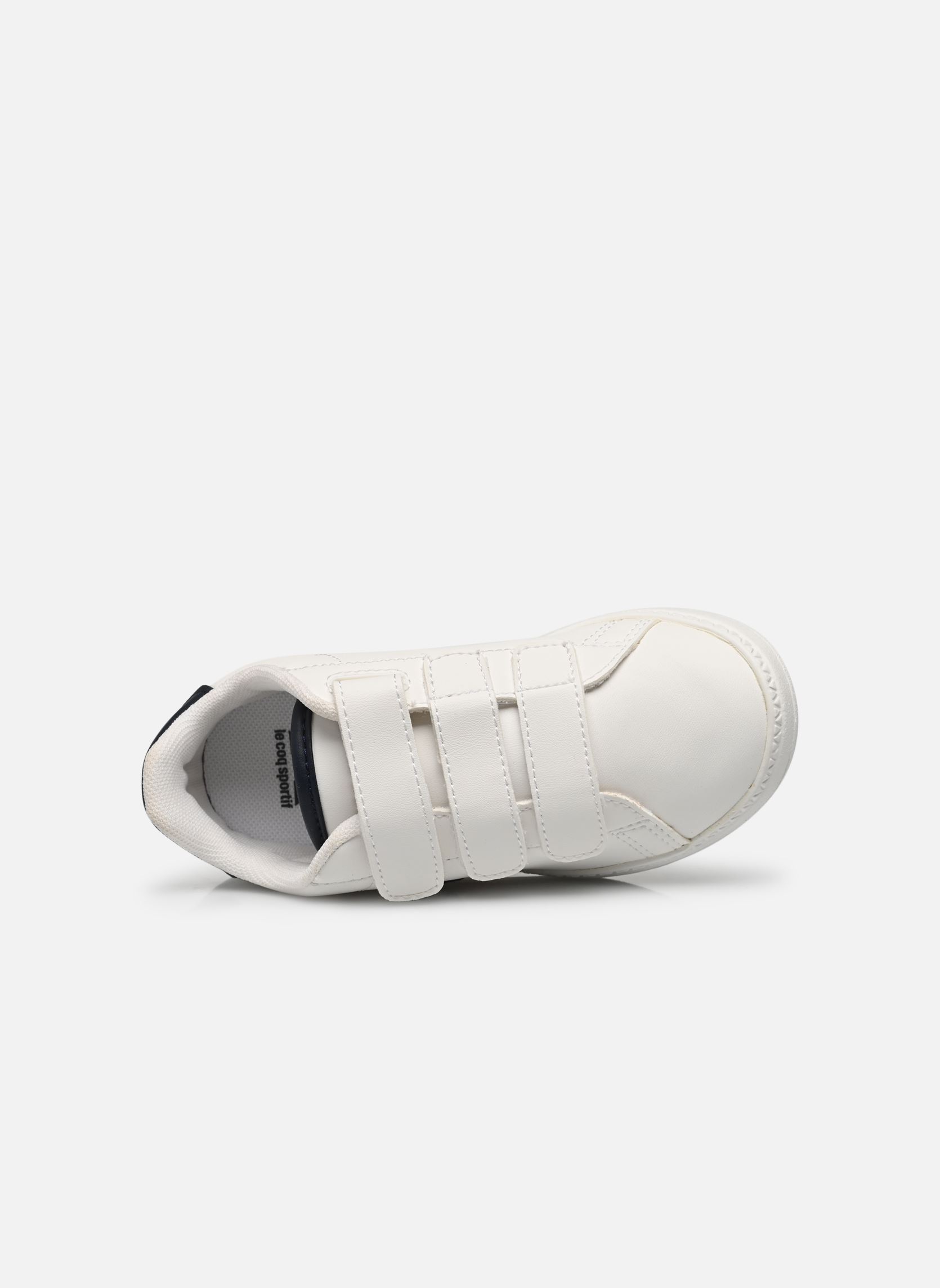 Sneaker COURTSET 2 PS weiß Le Coq Sportif Sneaker COURTSET 2 PS weiß Optical White/Dress Blue 2
