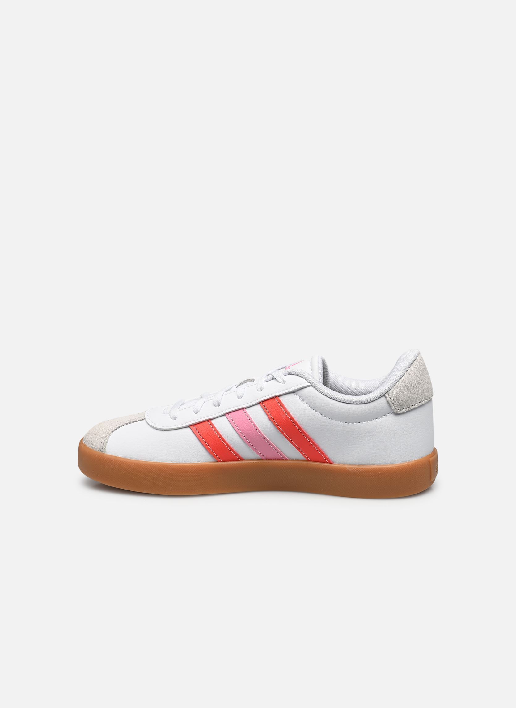 Baskets VL COURT 3.0 K fille blanc adidas sportswear Baskets VL COURT 3.0 K fille blanc FTWBLA/ROUVIF/ROSBON