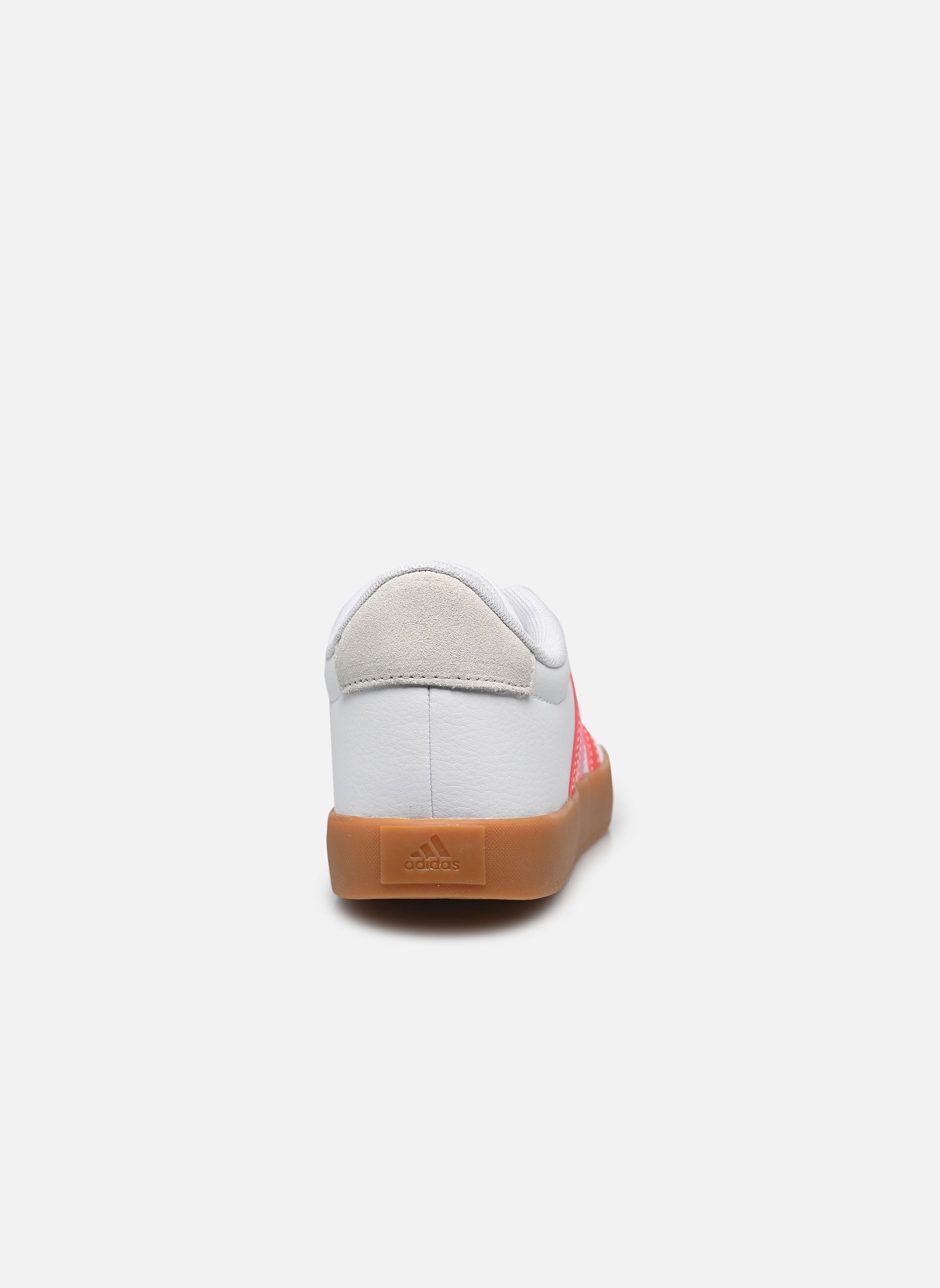 Baskets VL COURT 3.0 K fille blanc adidas sportswear Baskets VL COURT 3.0 K fille blanc FTWBLA/ROUVIF/ROSBON