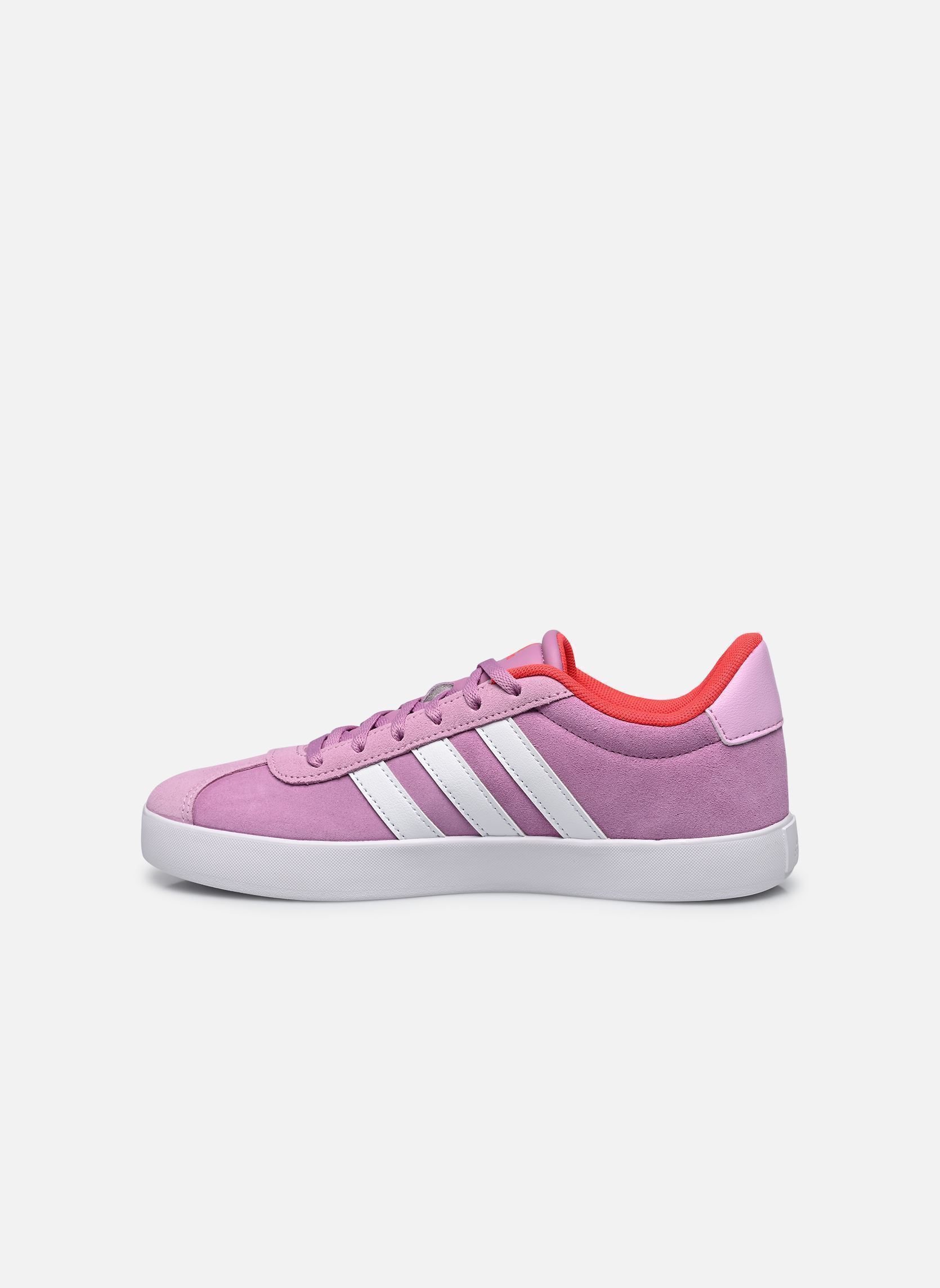 Baskets VL COURT 3.0 K violet adidas sportswear Baskets VL COURT 3.0 K violet PREPUR/FTWWHT/LUCRED