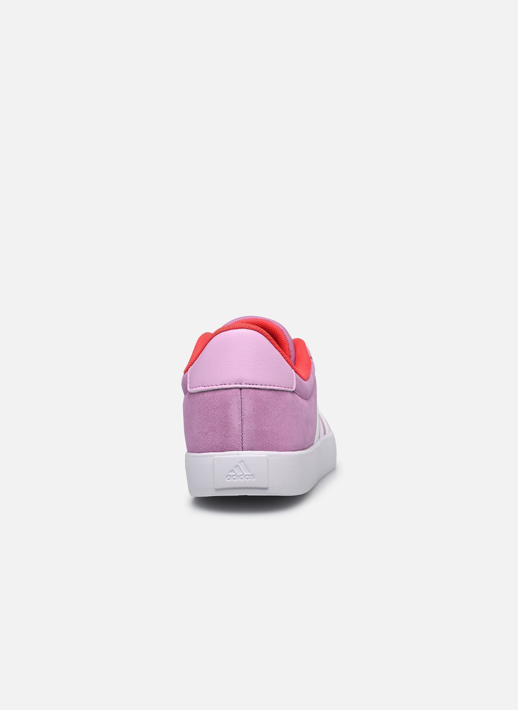 Baskets VL COURT 3.0 K violet adidas sportswear Baskets VL COURT 3.0 K violet PREPUR/FTWWHT/LUCRED