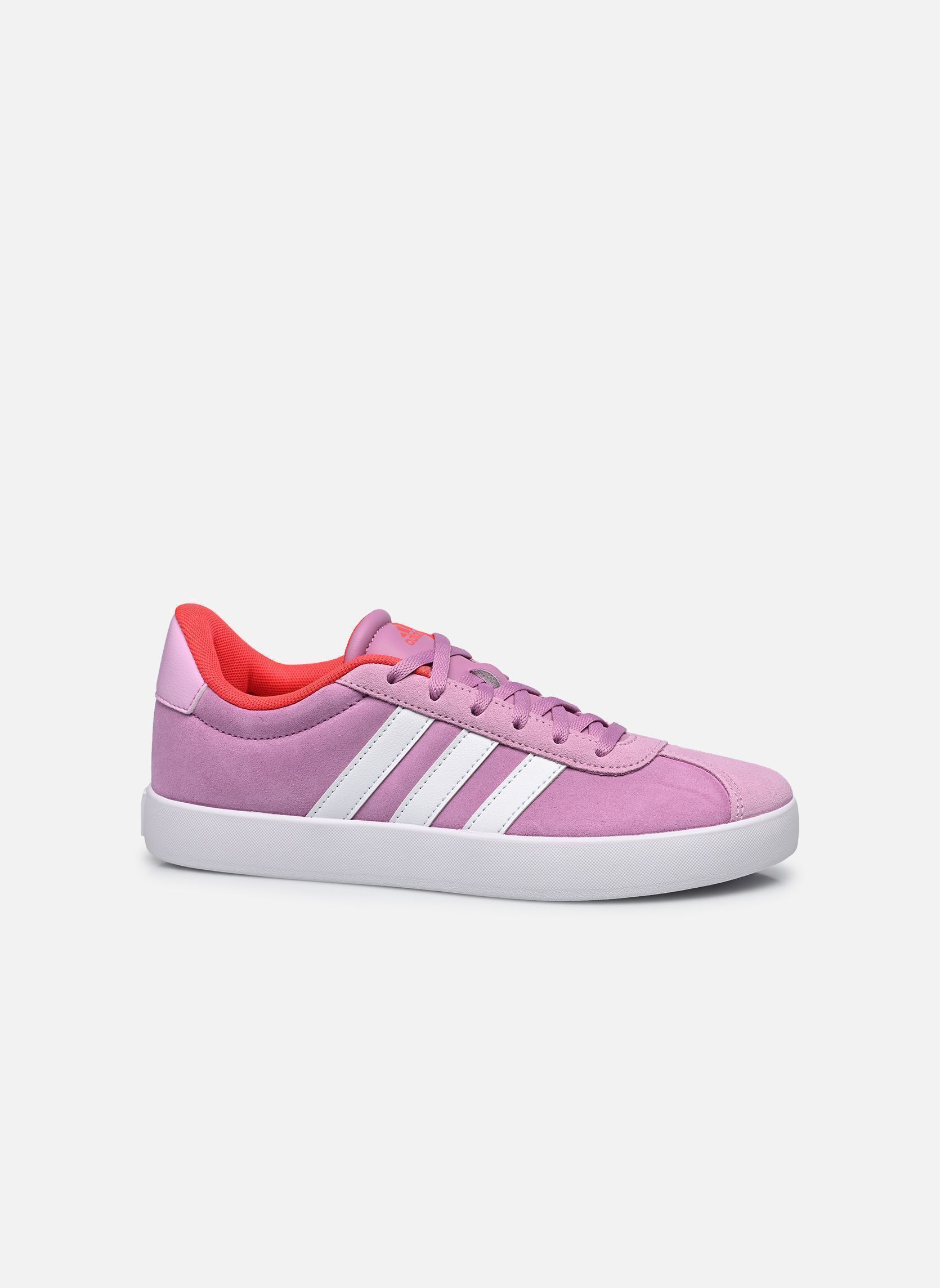 Baskets VL COURT 3.0 K violet adidas sportswear Baskets VL COURT 3.0 K violet PREPUR/FTWWHT/LUCRED
