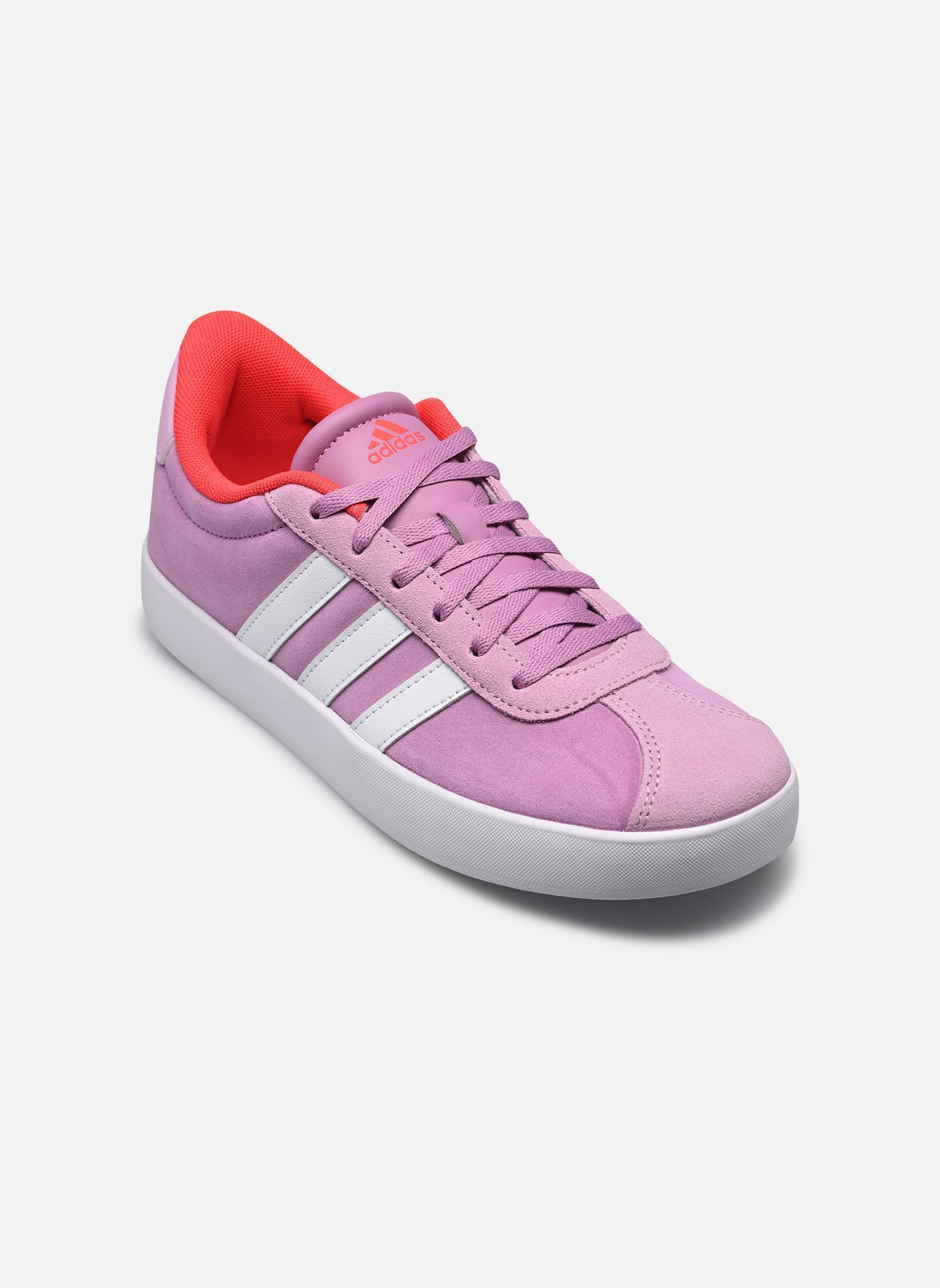 Baskets VL COURT 3.0 K violet adidas sportswear Baskets VL COURT 3.0 K violet PREPUR/FTWWHT/LUCRED