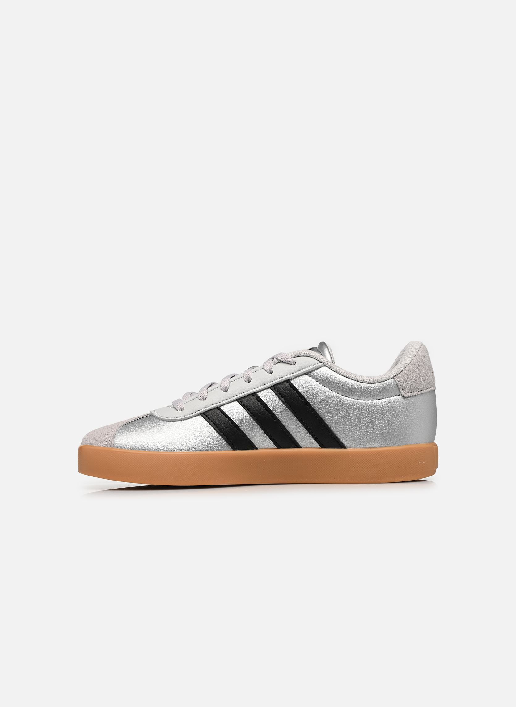 Baskets VL COURT 3.0 K fille argent adidas sportswear Baskets VL COURT 3.0 K fille argent SILVMT/CBLACK/LGSOGR